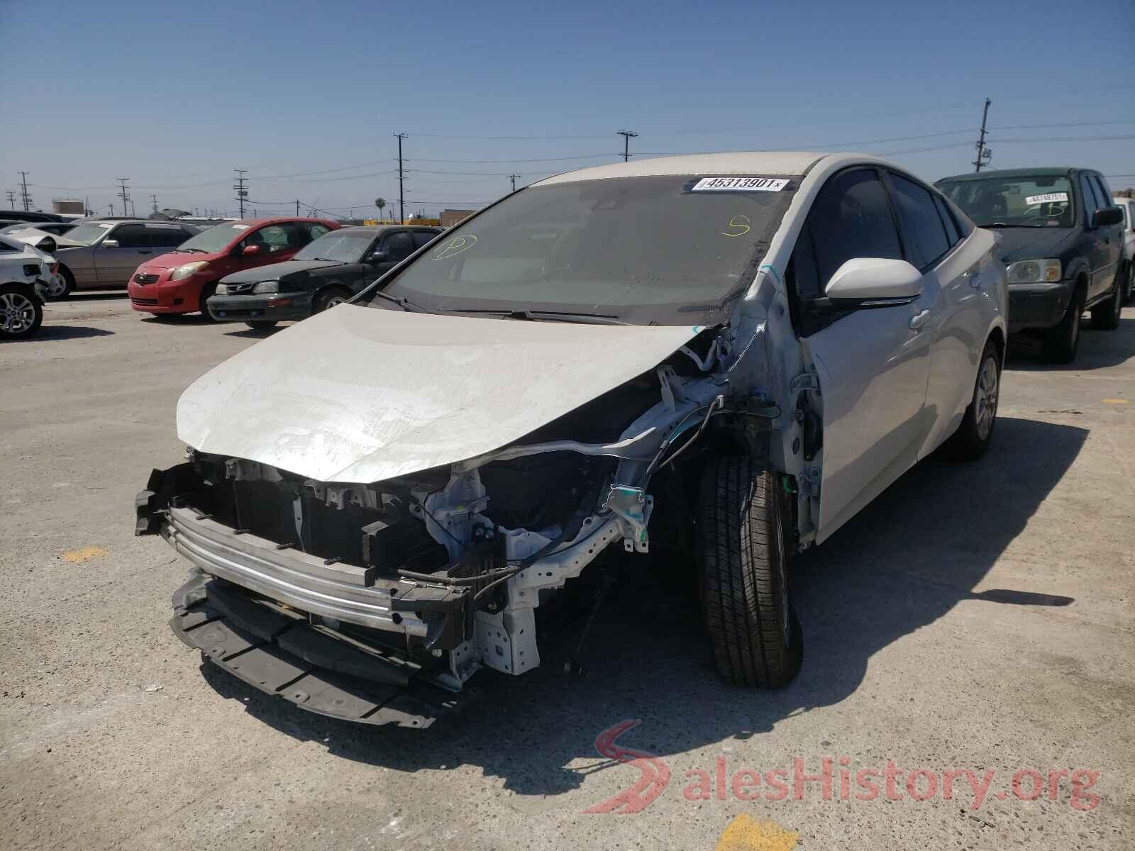 JTDKBRFU7H3034173 2017 TOYOTA PRIUS