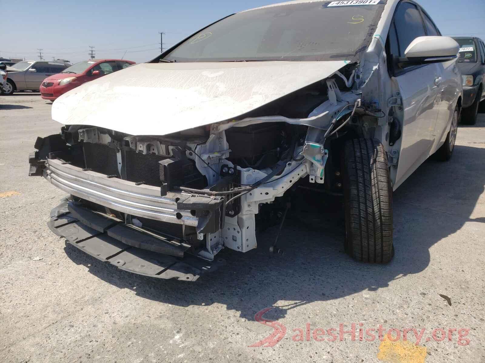 JTDKBRFU7H3034173 2017 TOYOTA PRIUS