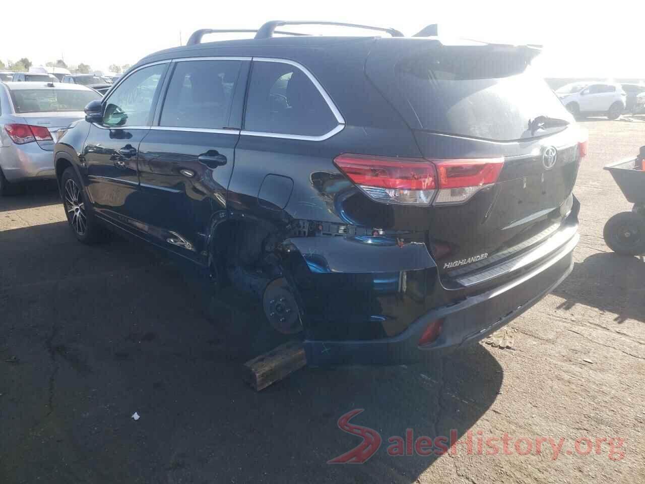 5TDJZRFH9JS552722 2018 TOYOTA HIGHLANDER