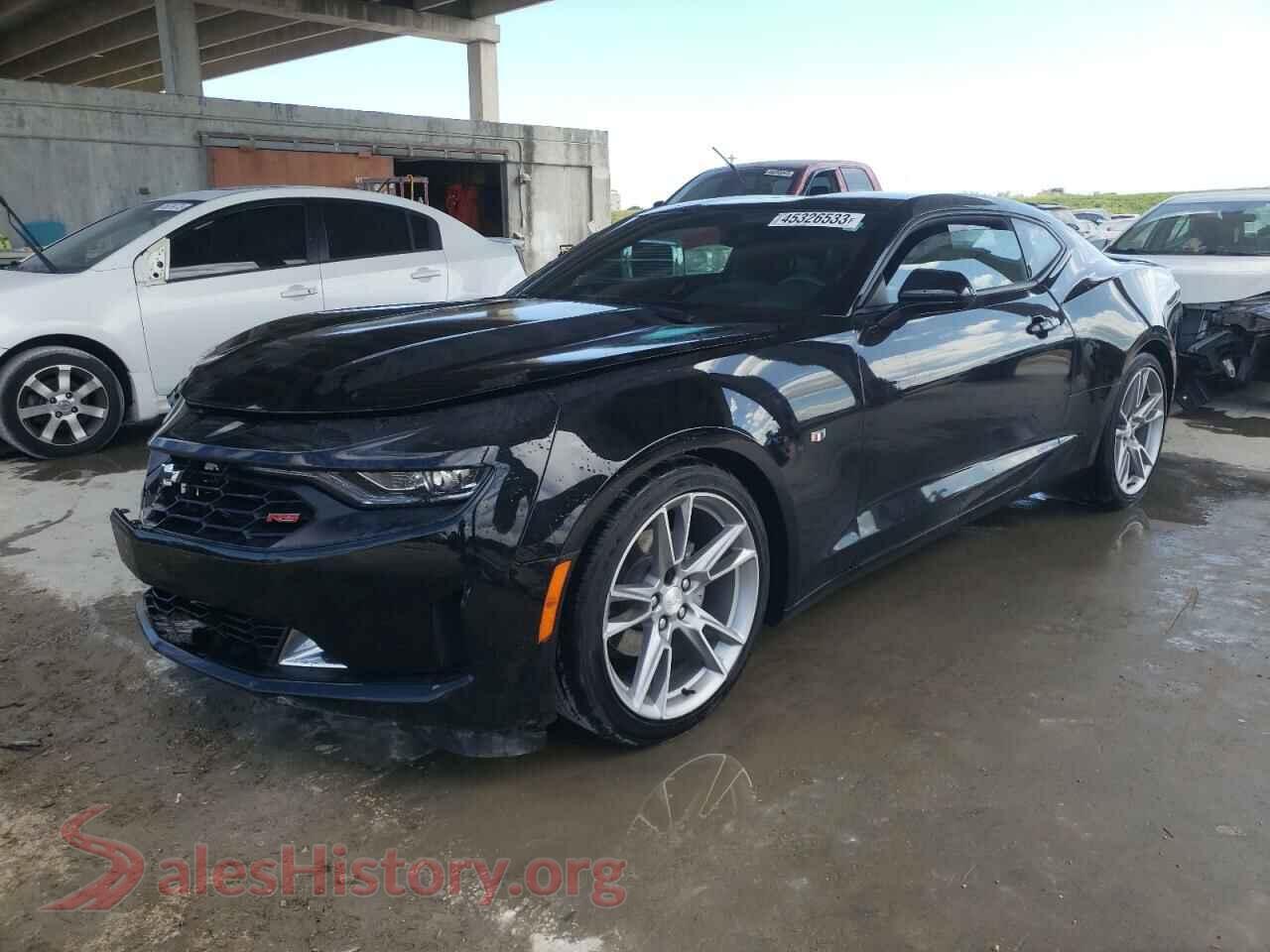 2021 CHEVROLET CAMARO VIN 1G1FB1RX0M0122401, auction photo