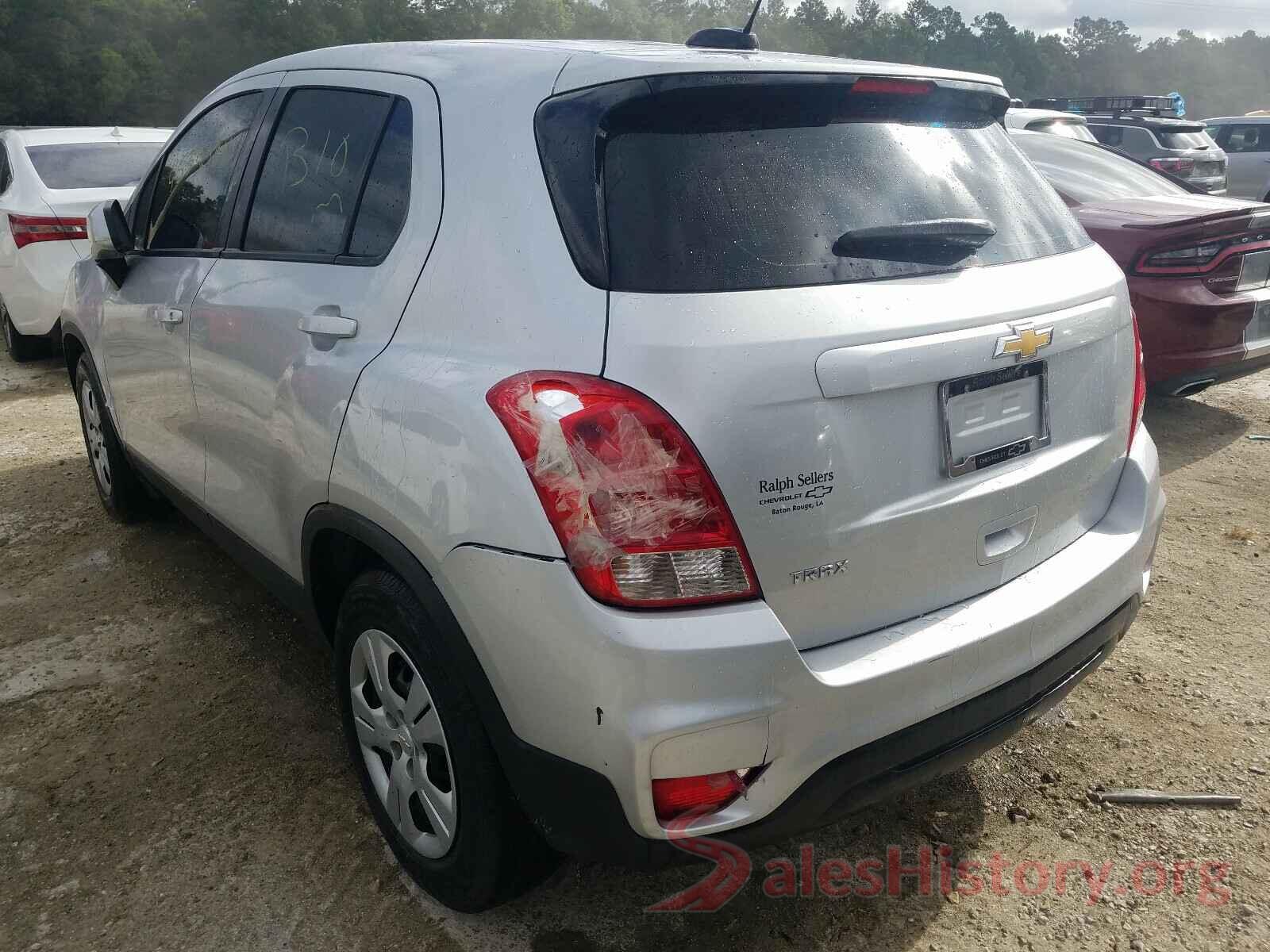 KL7CJKSB8JB595753 2018 CHEVROLET TRAX