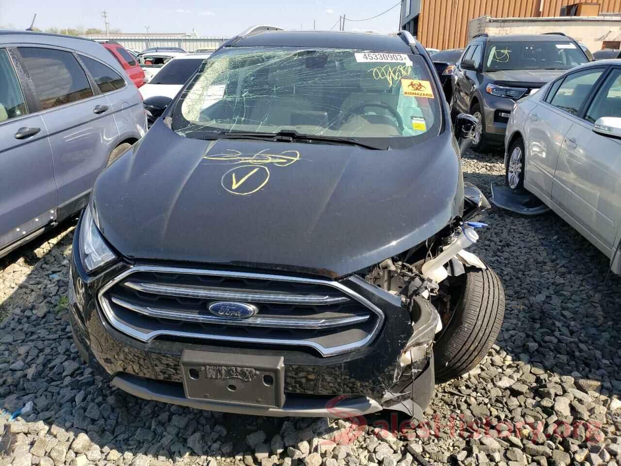 MAJ6S3KL9KC273376 2019 FORD ECOSPORT