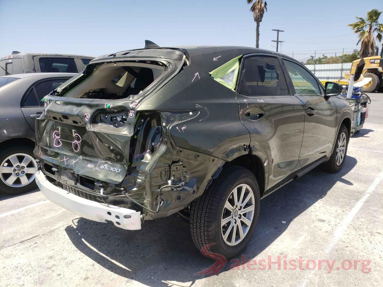 JTJDARBZ4M2181089 2021 LEXUS NX