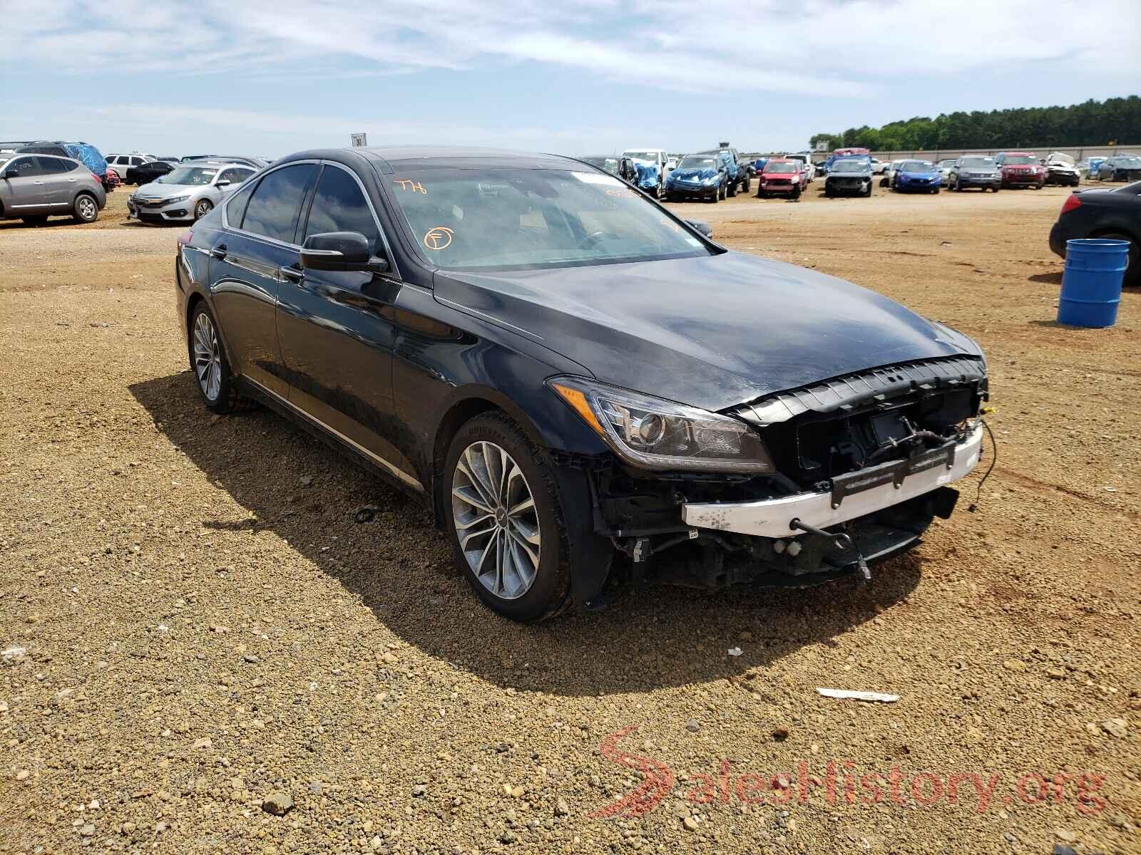 KMHGN4JE8GU140670 2016 HYUNDAI GENESIS