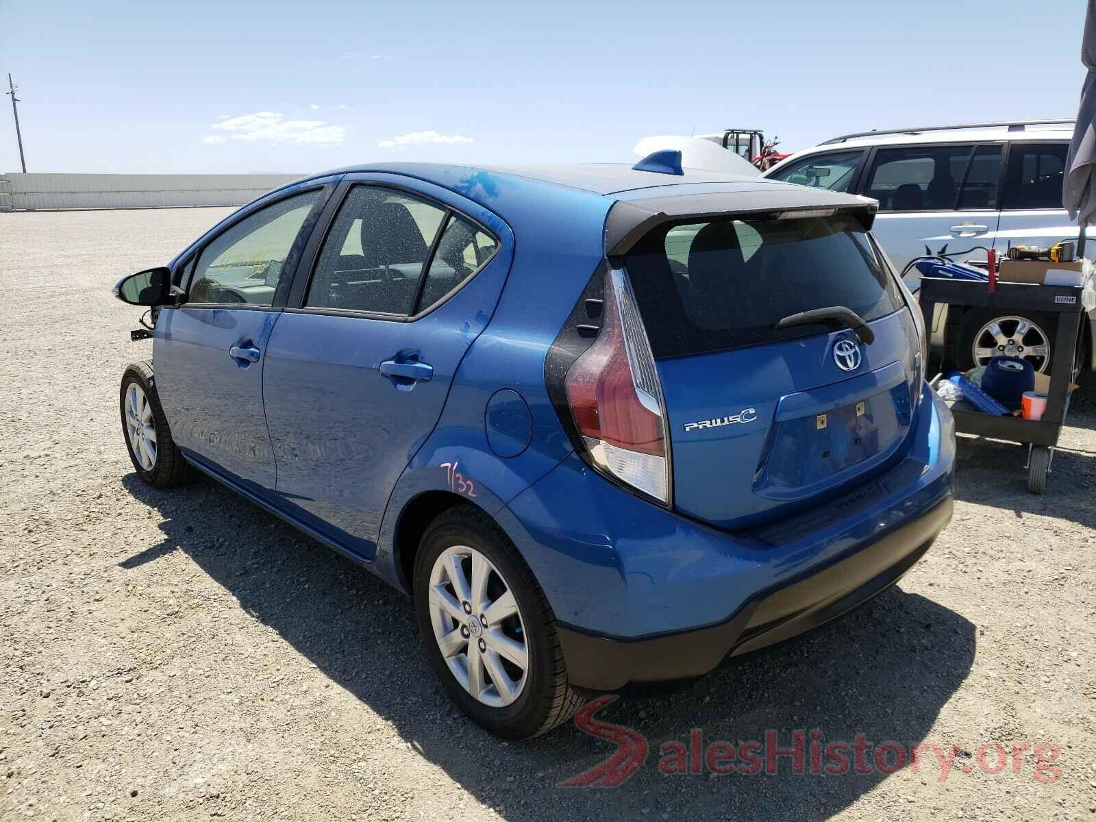 JTDKDTB33H1592585 2017 TOYOTA PRIUS