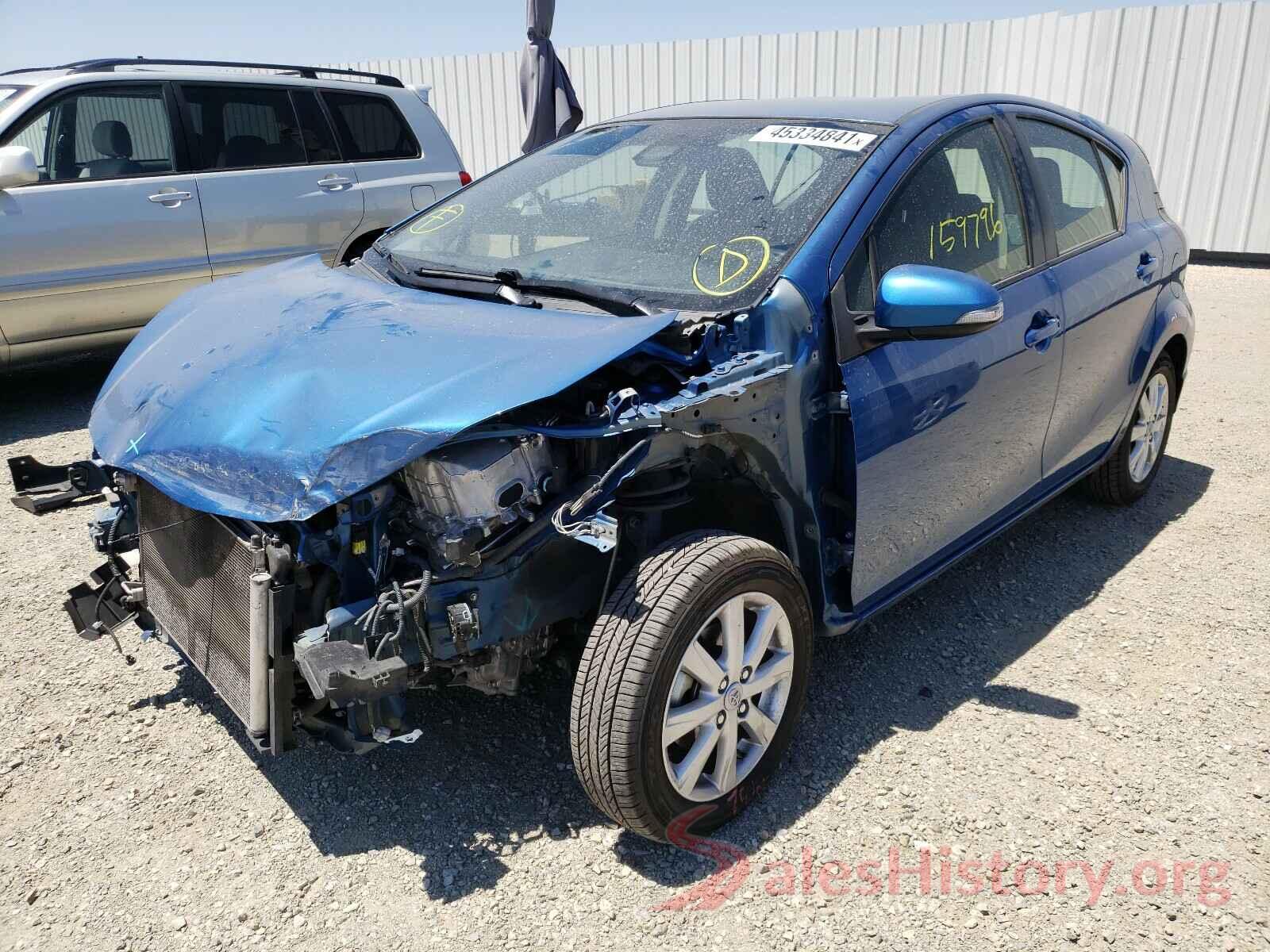 JTDKDTB33H1592585 2017 TOYOTA PRIUS