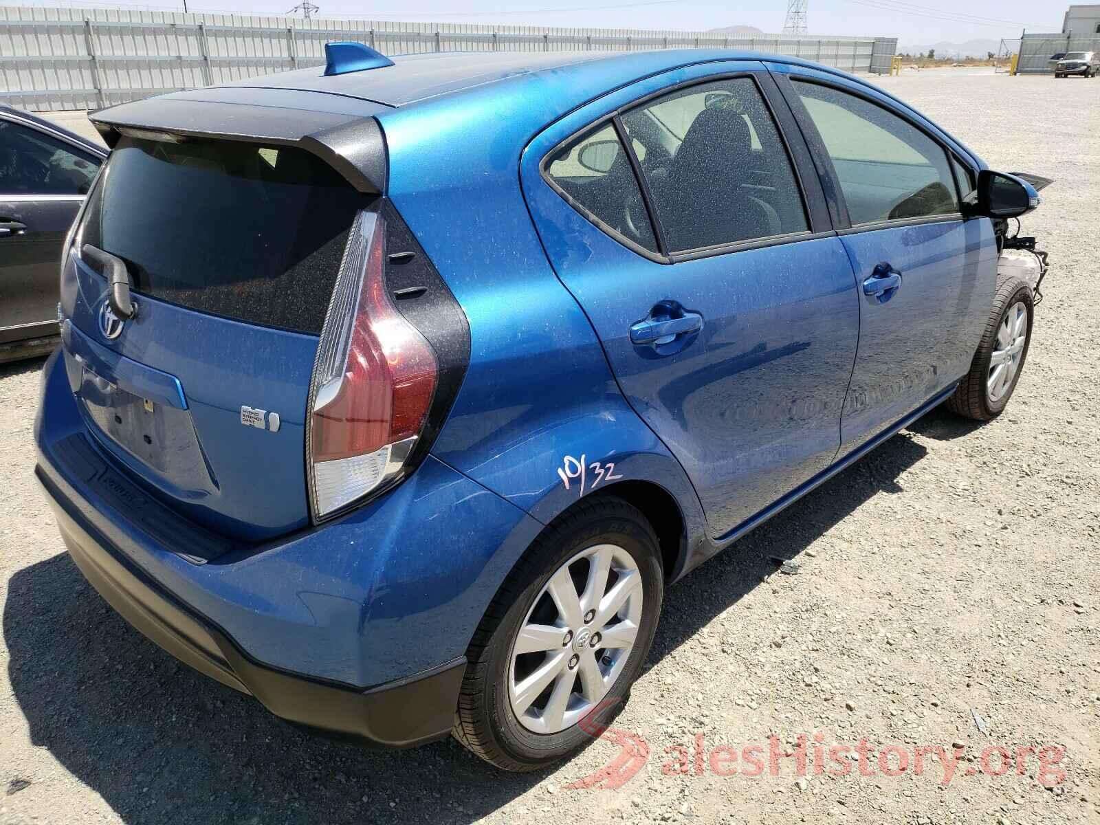 JTDKDTB33H1592585 2017 TOYOTA PRIUS