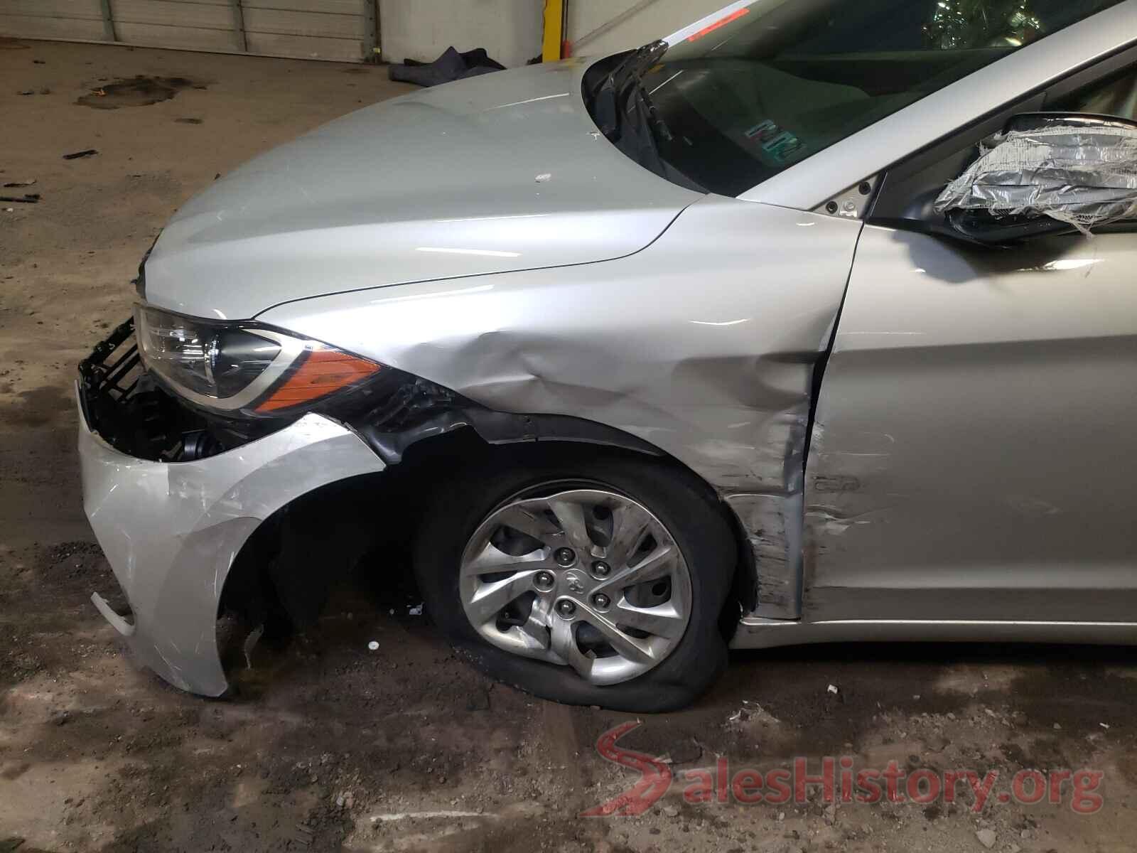 KMHD74LF0JU519432 2018 HYUNDAI ELANTRA