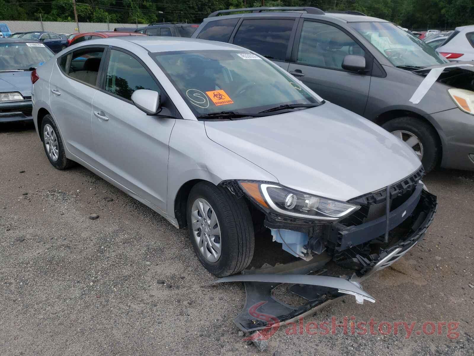 KMHD74LF0JU519432 2018 HYUNDAI ELANTRA