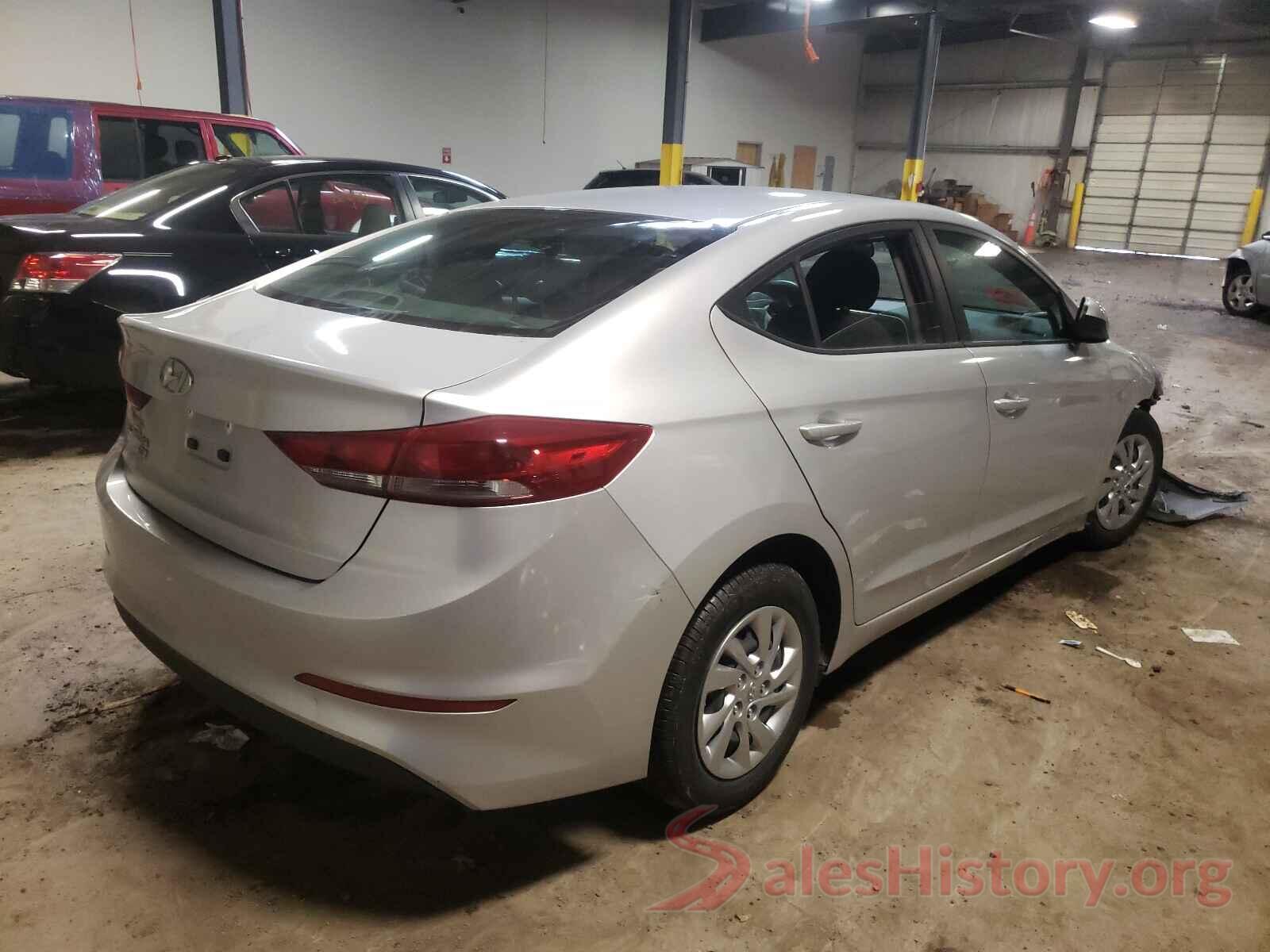 KMHD74LF0JU519432 2018 HYUNDAI ELANTRA