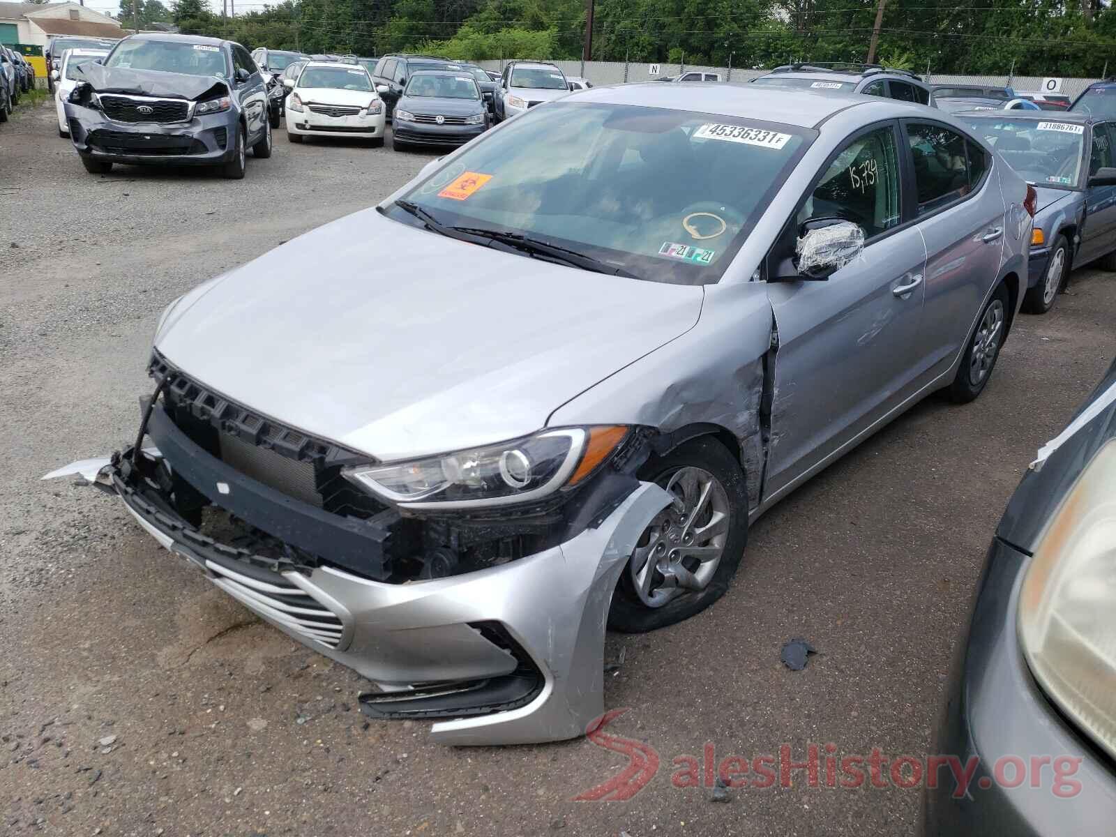 KMHD74LF0JU519432 2018 HYUNDAI ELANTRA