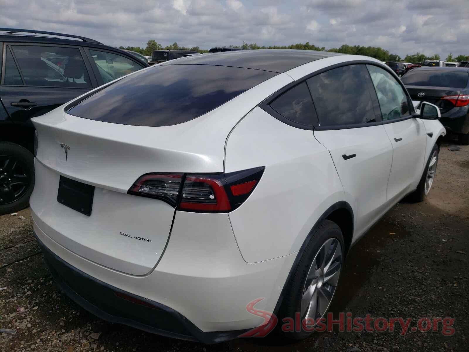 5YJYGDEE0LF025237 2020 TESLA MODEL Y