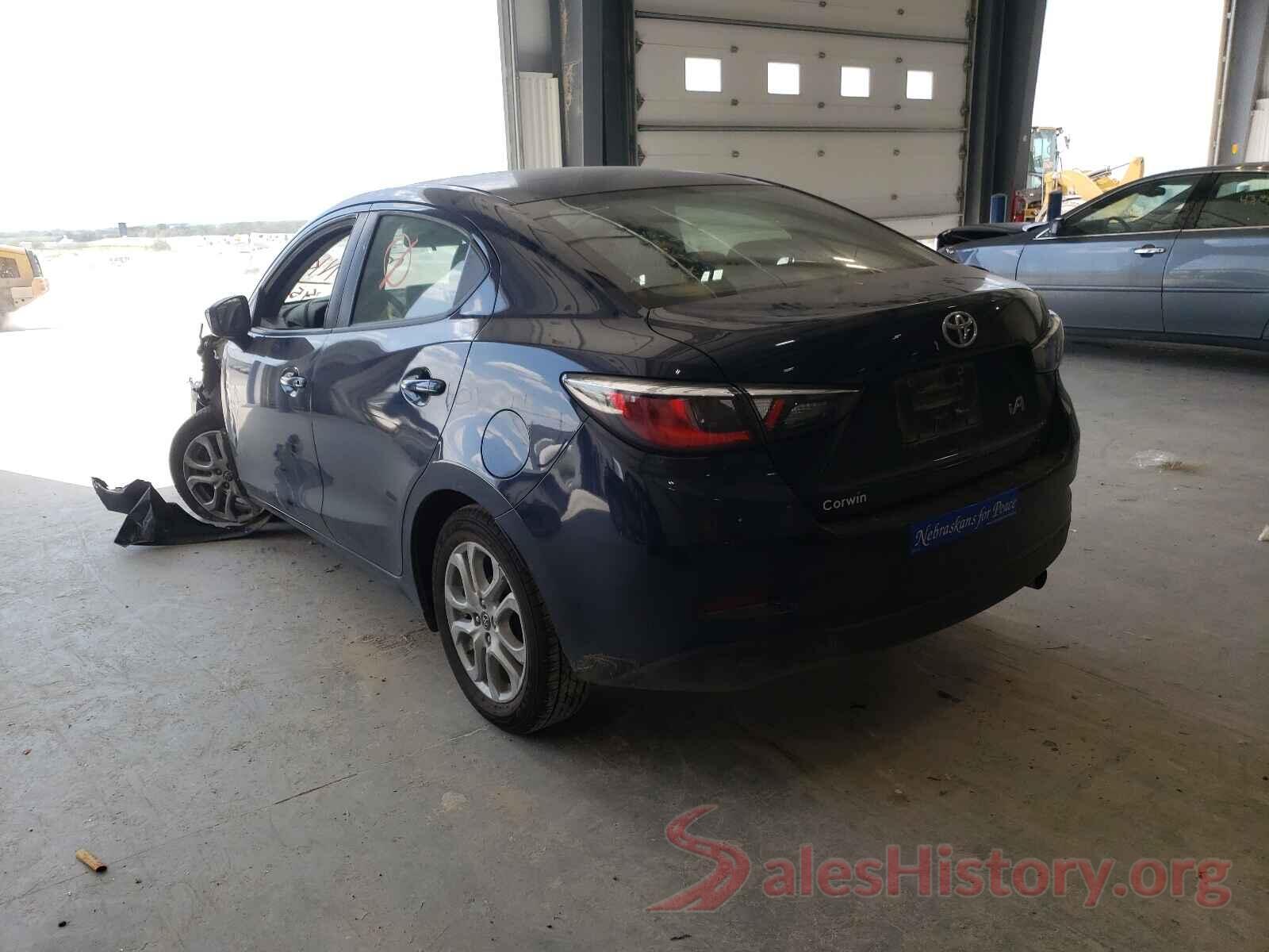 3MYDLBYV5HY184505 2017 TOYOTA YARIS