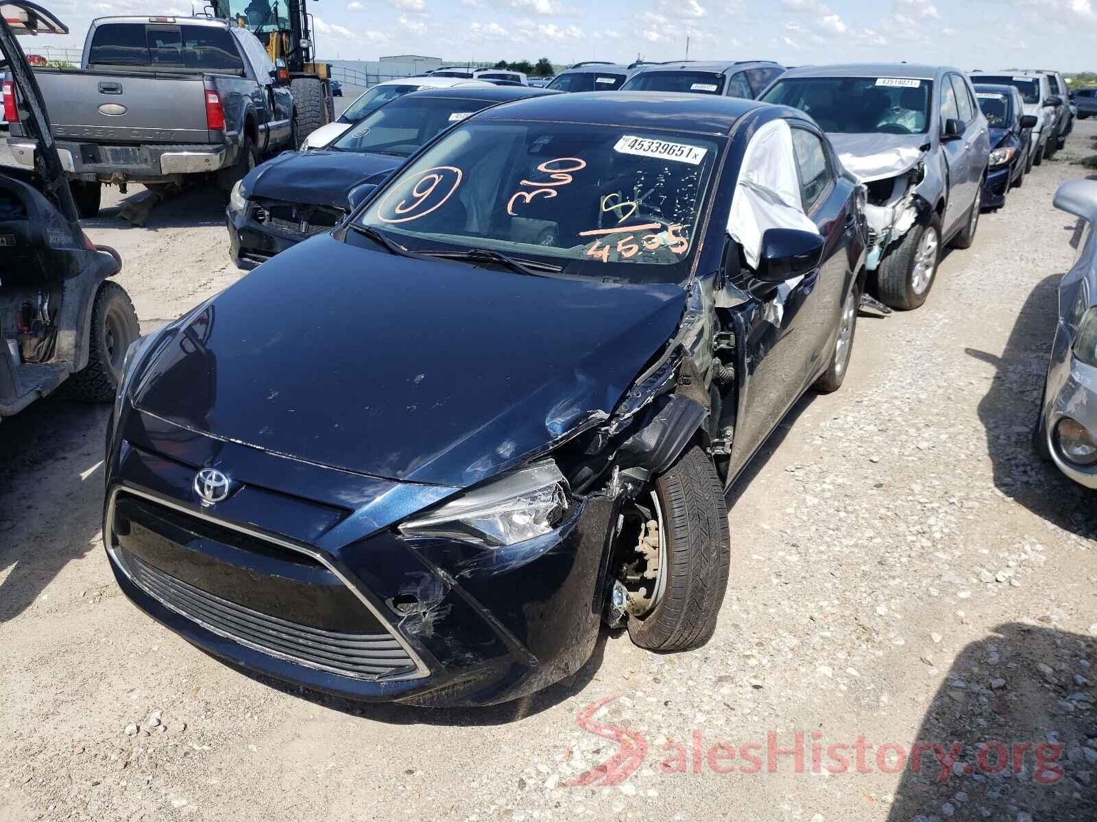 3MYDLBYV5HY184505 2017 TOYOTA YARIS