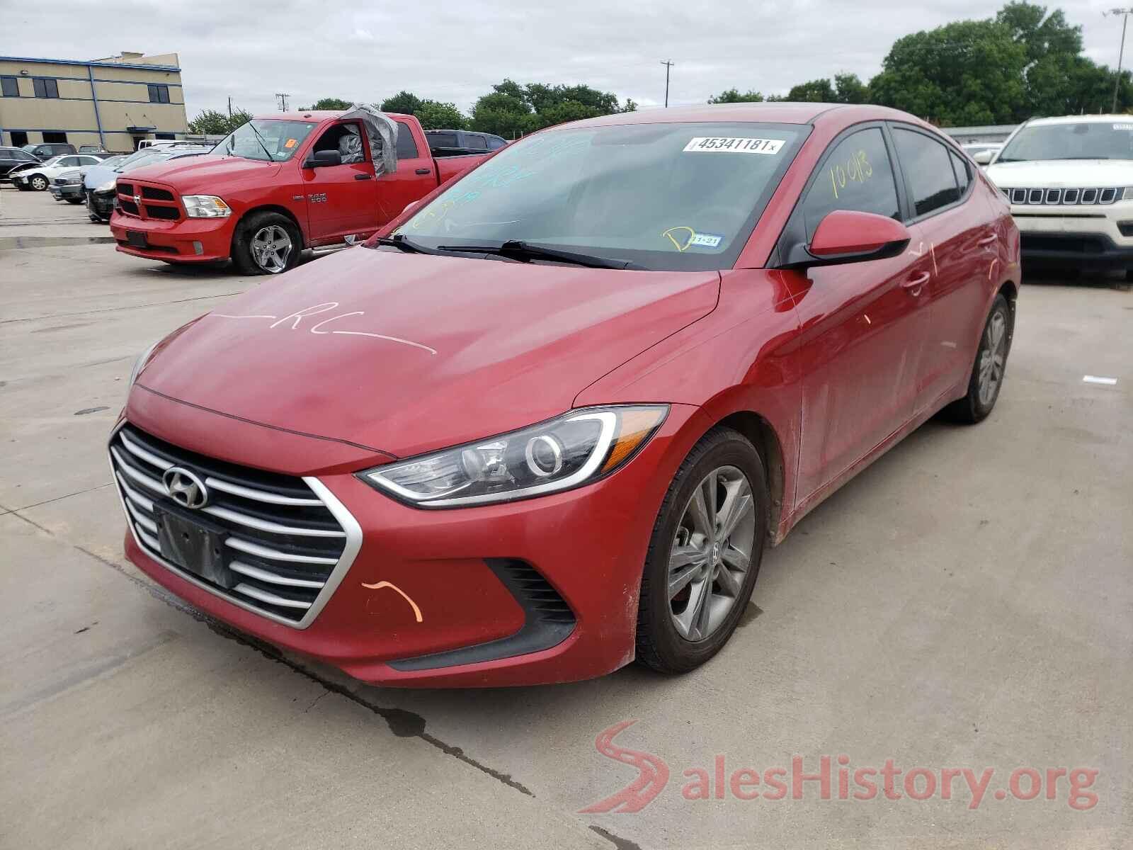 5NPD84LF4HH067717 2017 HYUNDAI ELANTRA