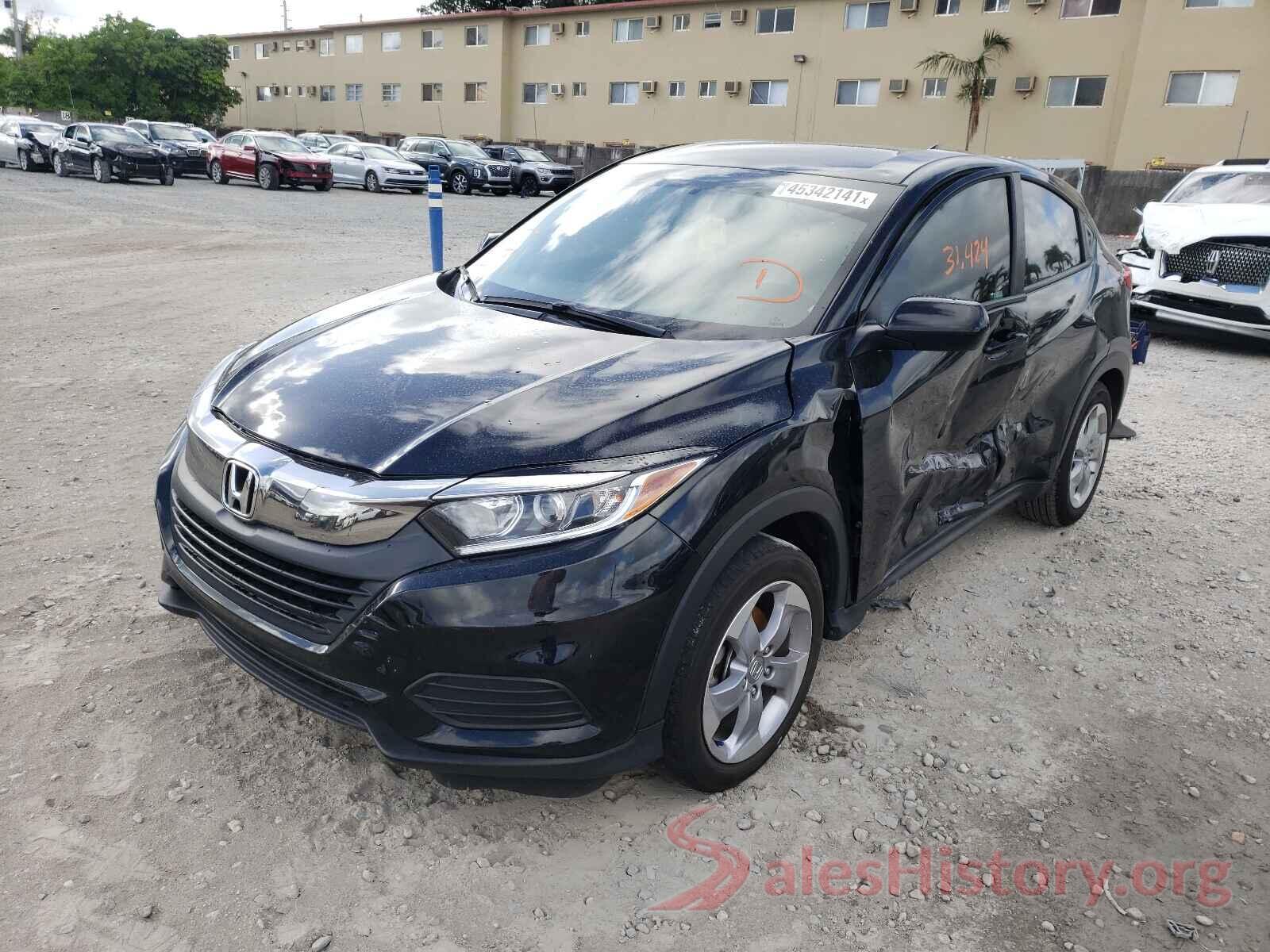 3CZRU5H35KM730312 2019 HONDA HR-V