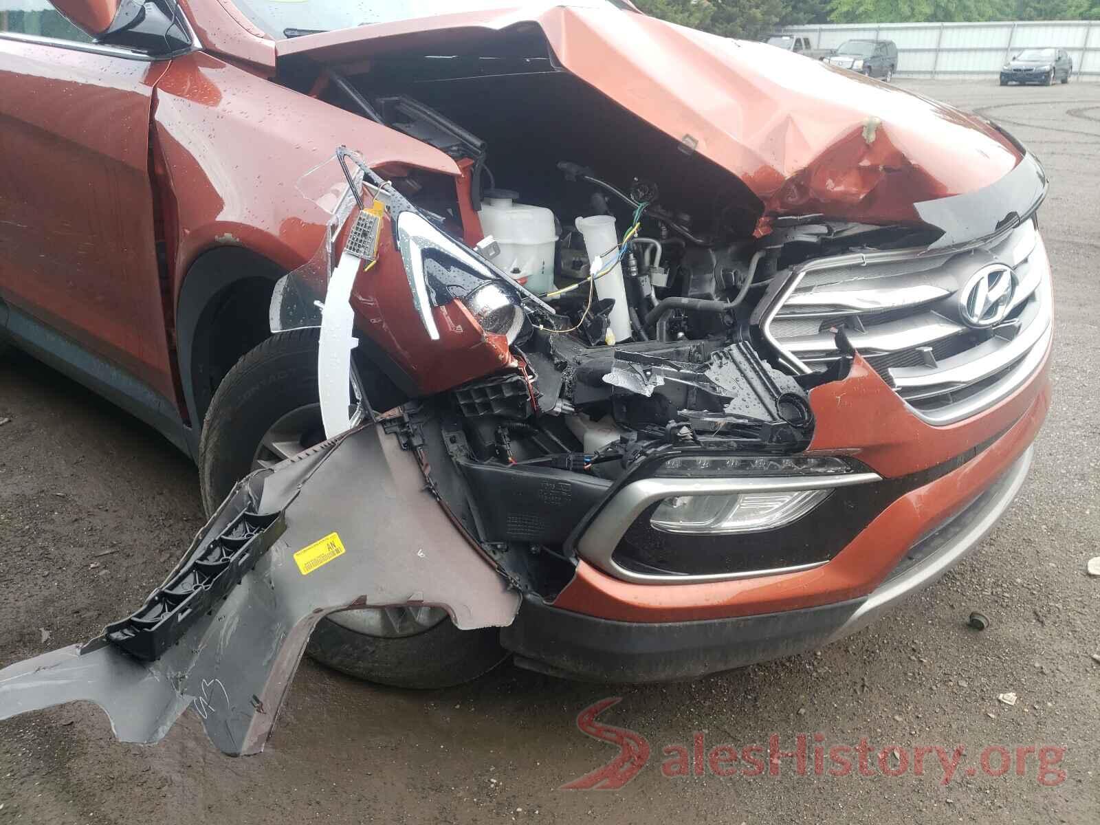 5XYZUDLB6HG486156 2017 HYUNDAI SANTA FE