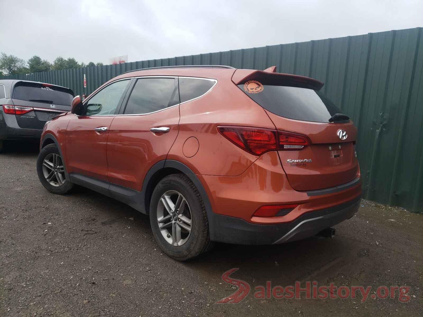 5XYZUDLB6HG486156 2017 HYUNDAI SANTA FE