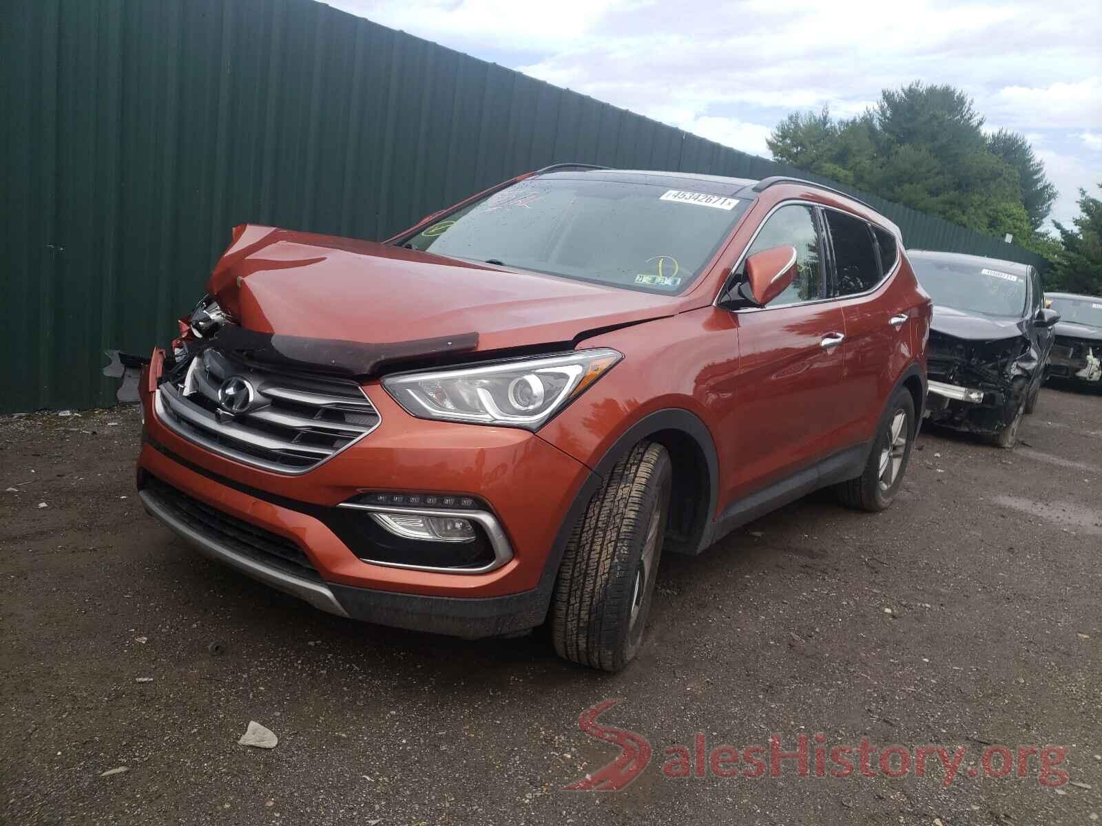 5XYZUDLB6HG486156 2017 HYUNDAI SANTA FE