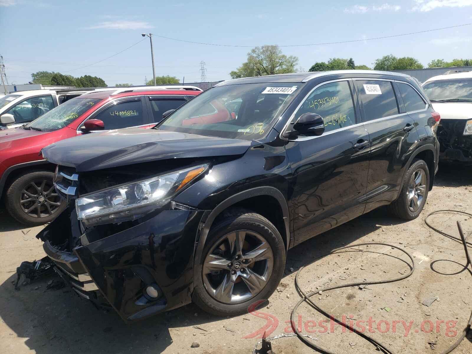 5TDDZRFH0HS406670 2017 TOYOTA HIGHLANDER