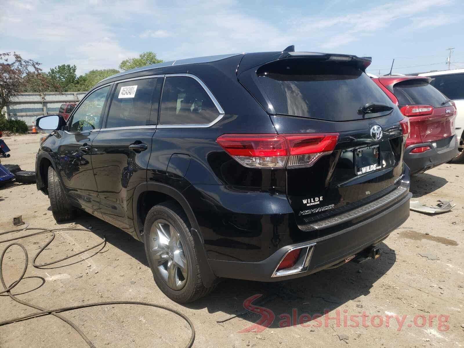 5TDDZRFH0HS406670 2017 TOYOTA HIGHLANDER