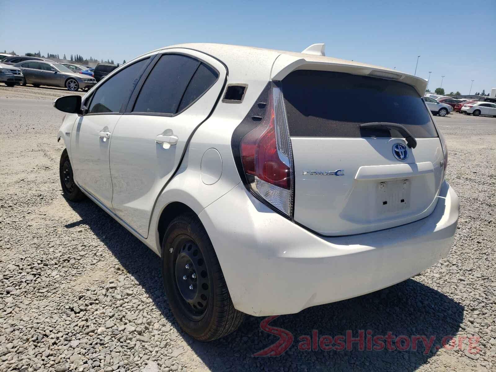 JTDKDTB34G1139378 2016 TOYOTA PRIUS