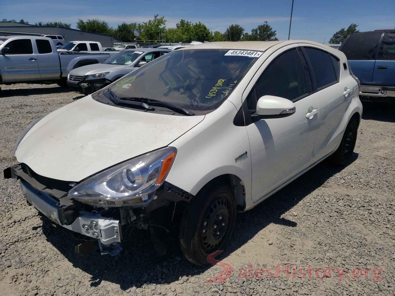 JTDKDTB34G1139378 2016 TOYOTA PRIUS