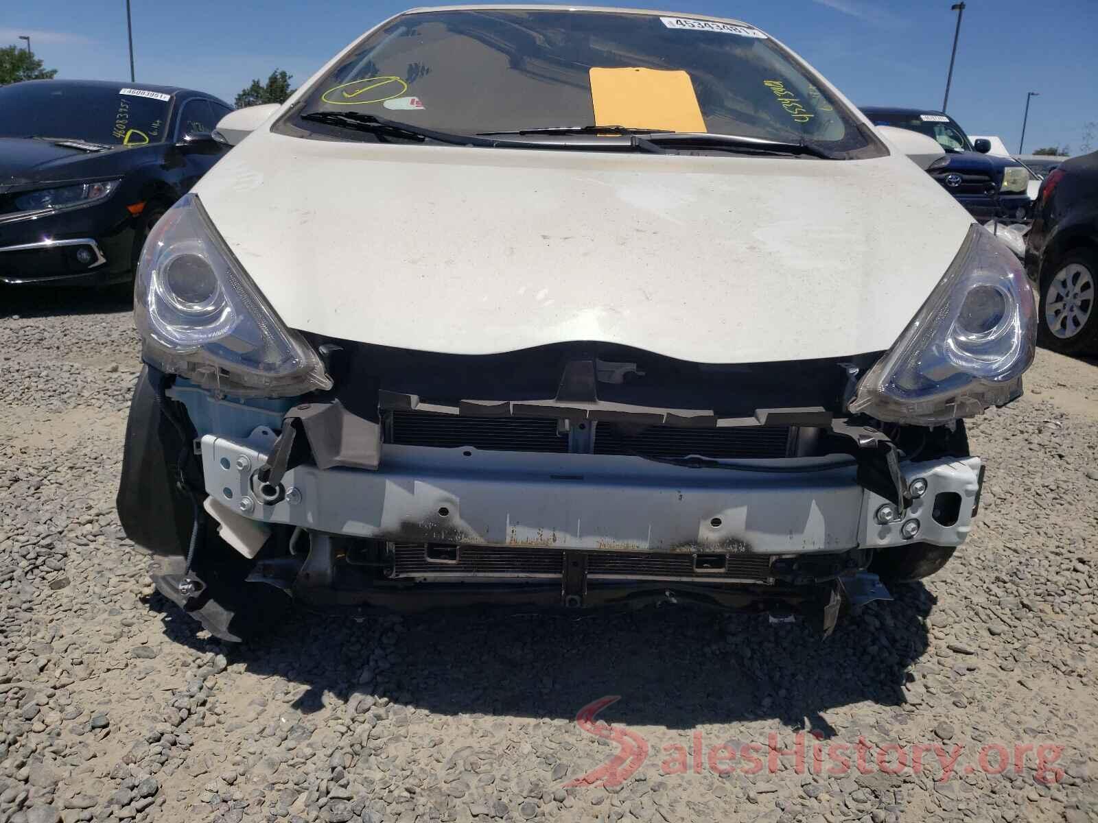 JTDKDTB34G1139378 2016 TOYOTA PRIUS