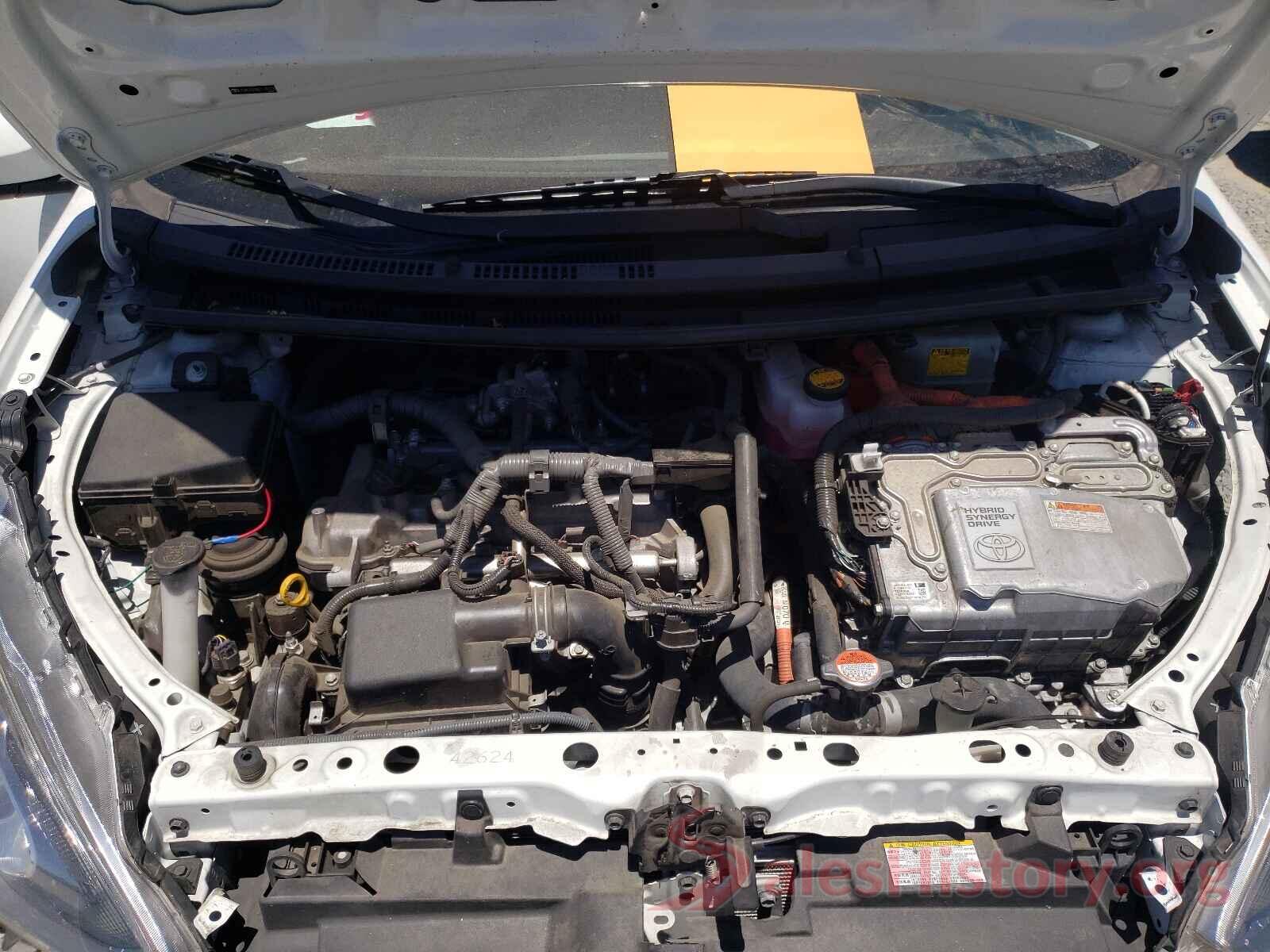 JTDKDTB34G1139378 2016 TOYOTA PRIUS