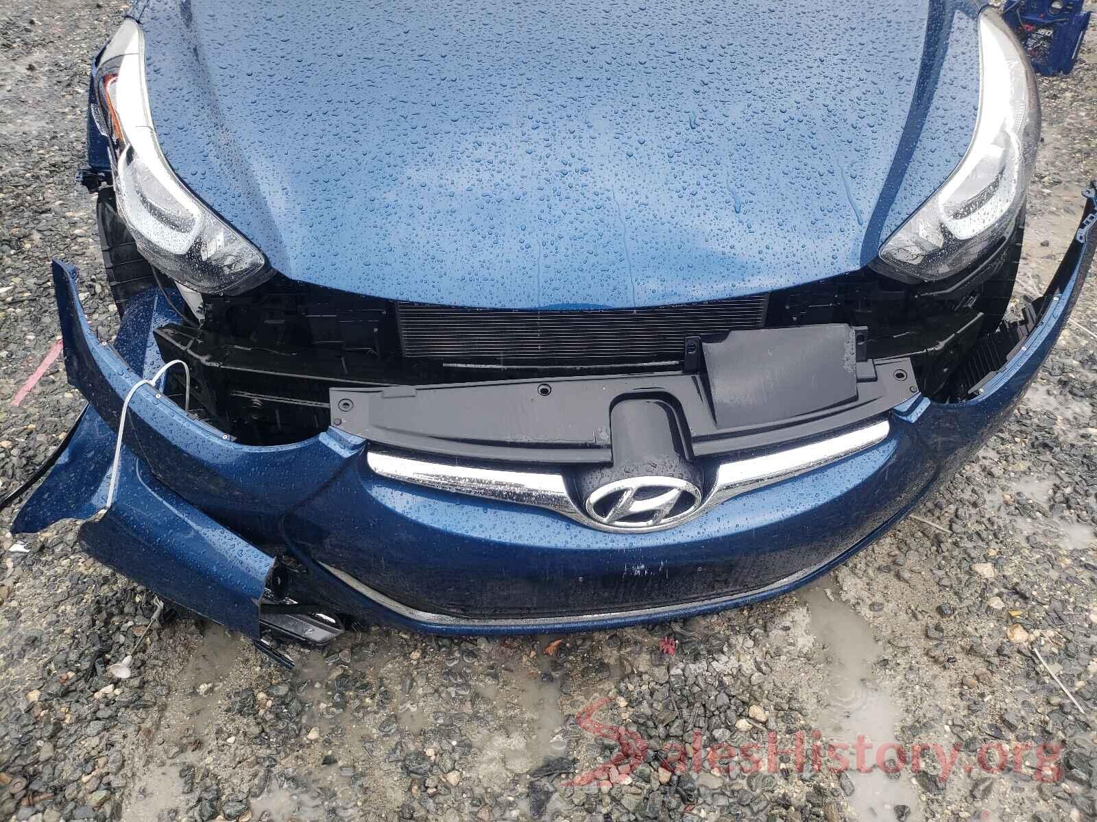 KMHDH4AE0GU629445 2016 HYUNDAI ELANTRA