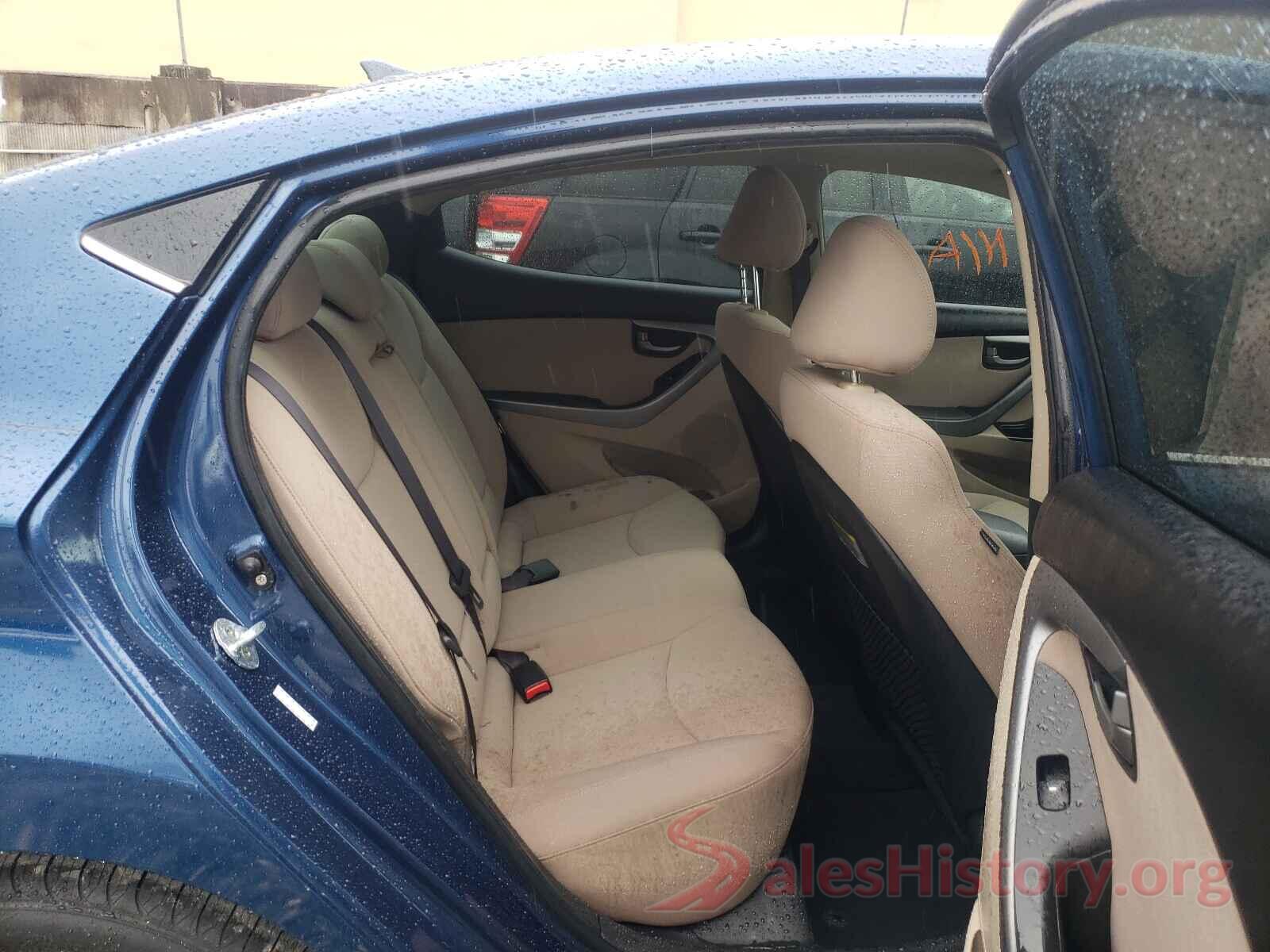 KMHDH4AE0GU629445 2016 HYUNDAI ELANTRA