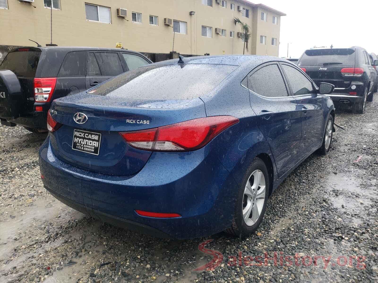 KMHDH4AE0GU629445 2016 HYUNDAI ELANTRA