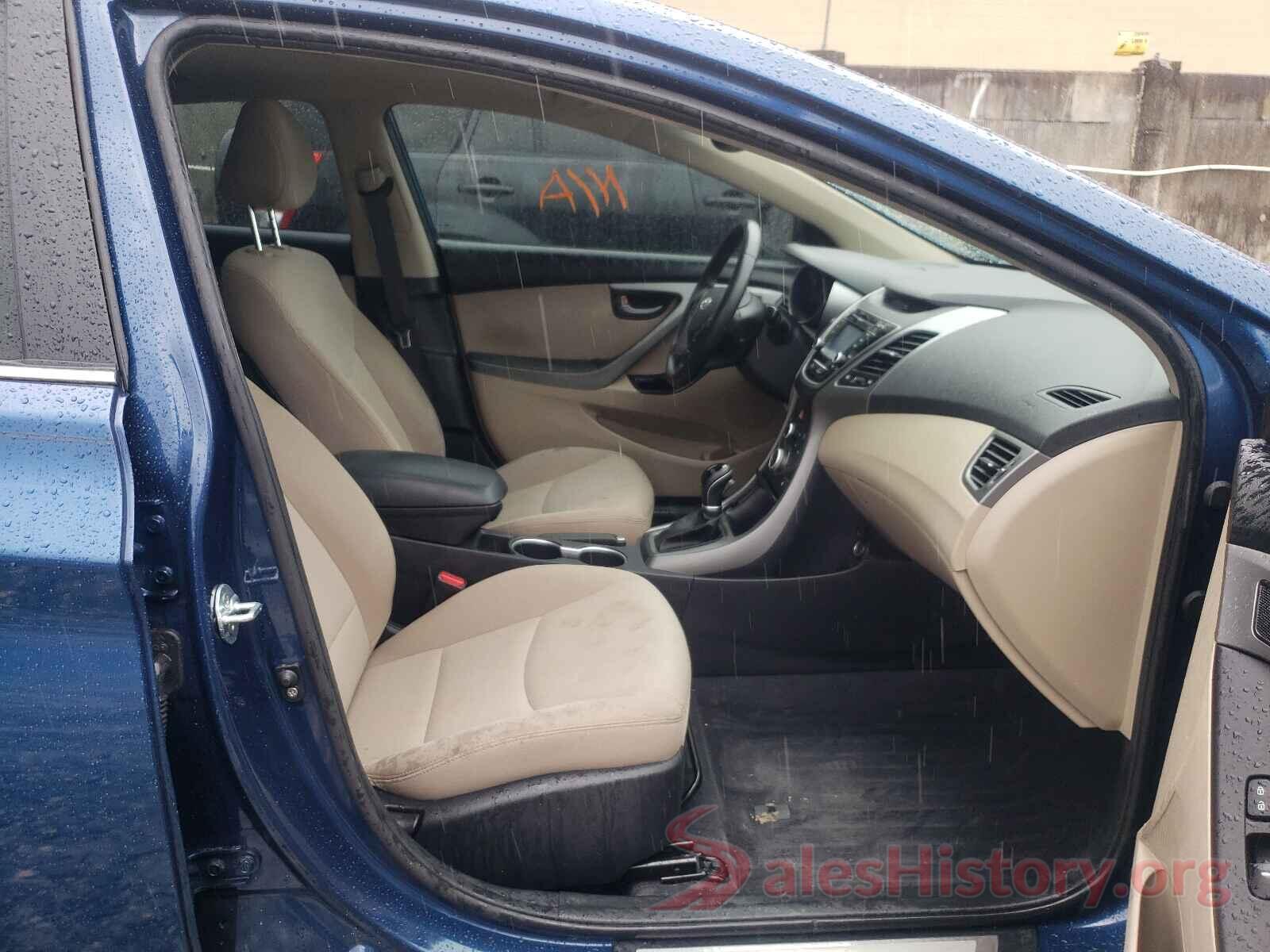 KMHDH4AE0GU629445 2016 HYUNDAI ELANTRA