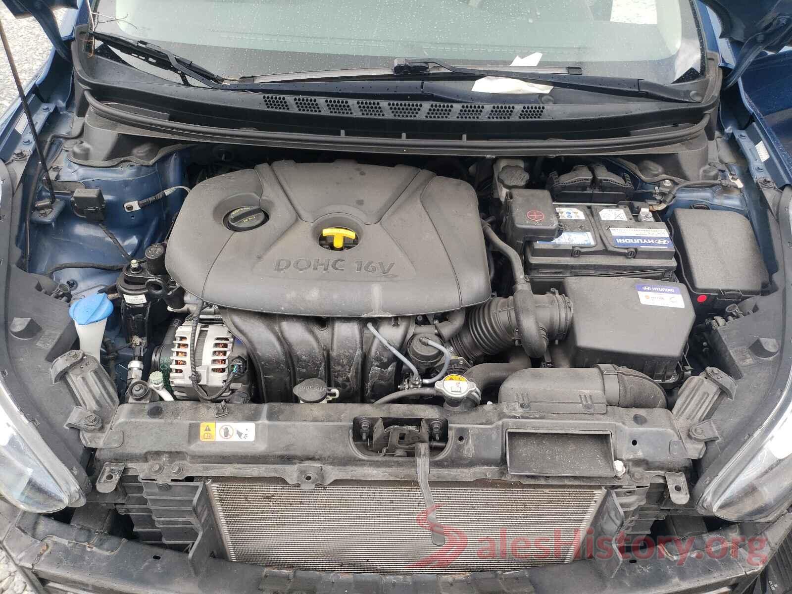 KMHDH4AE0GU629445 2016 HYUNDAI ELANTRA