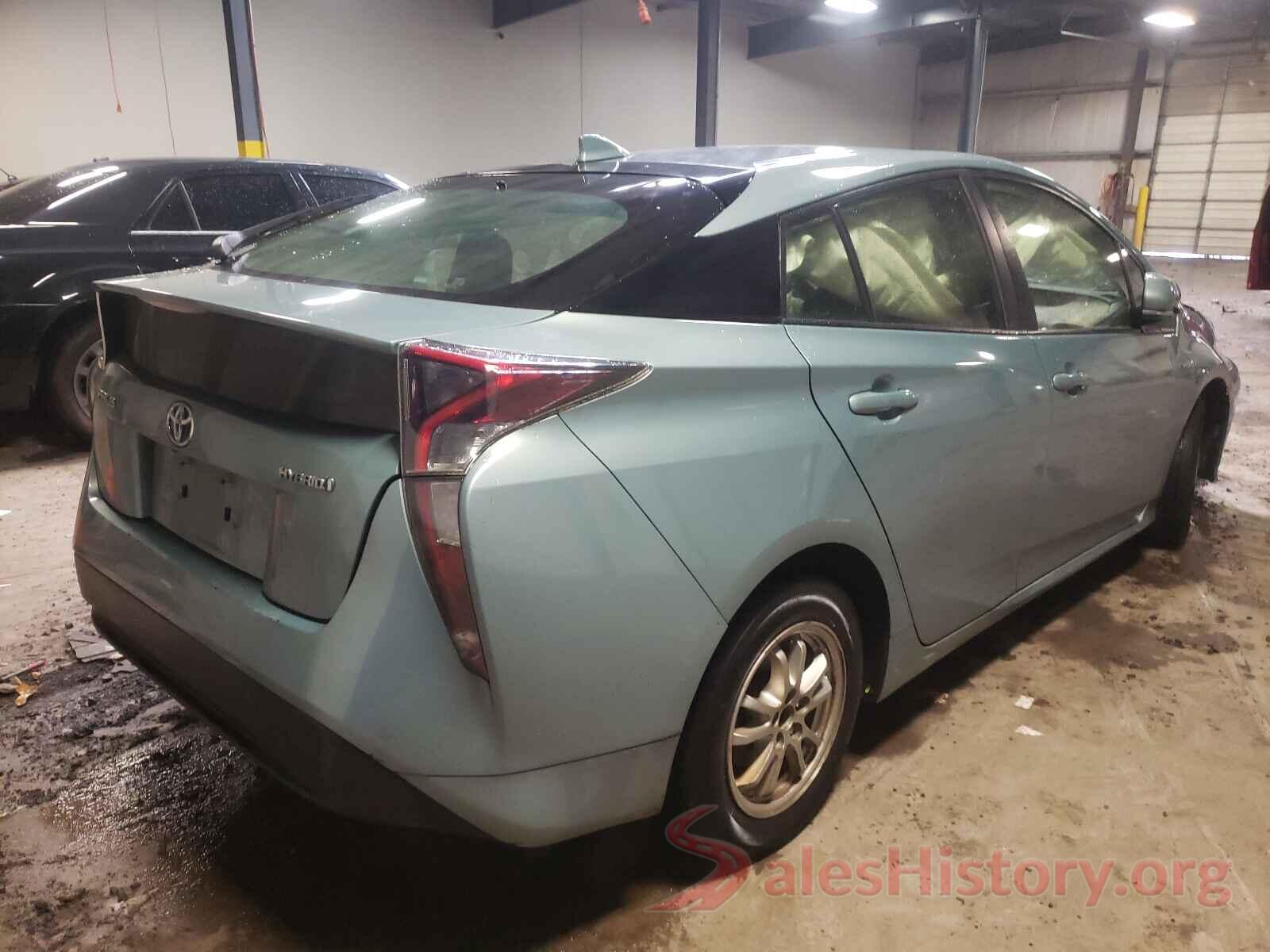 JTDKBRFU5G3516025 2016 TOYOTA PRIUS