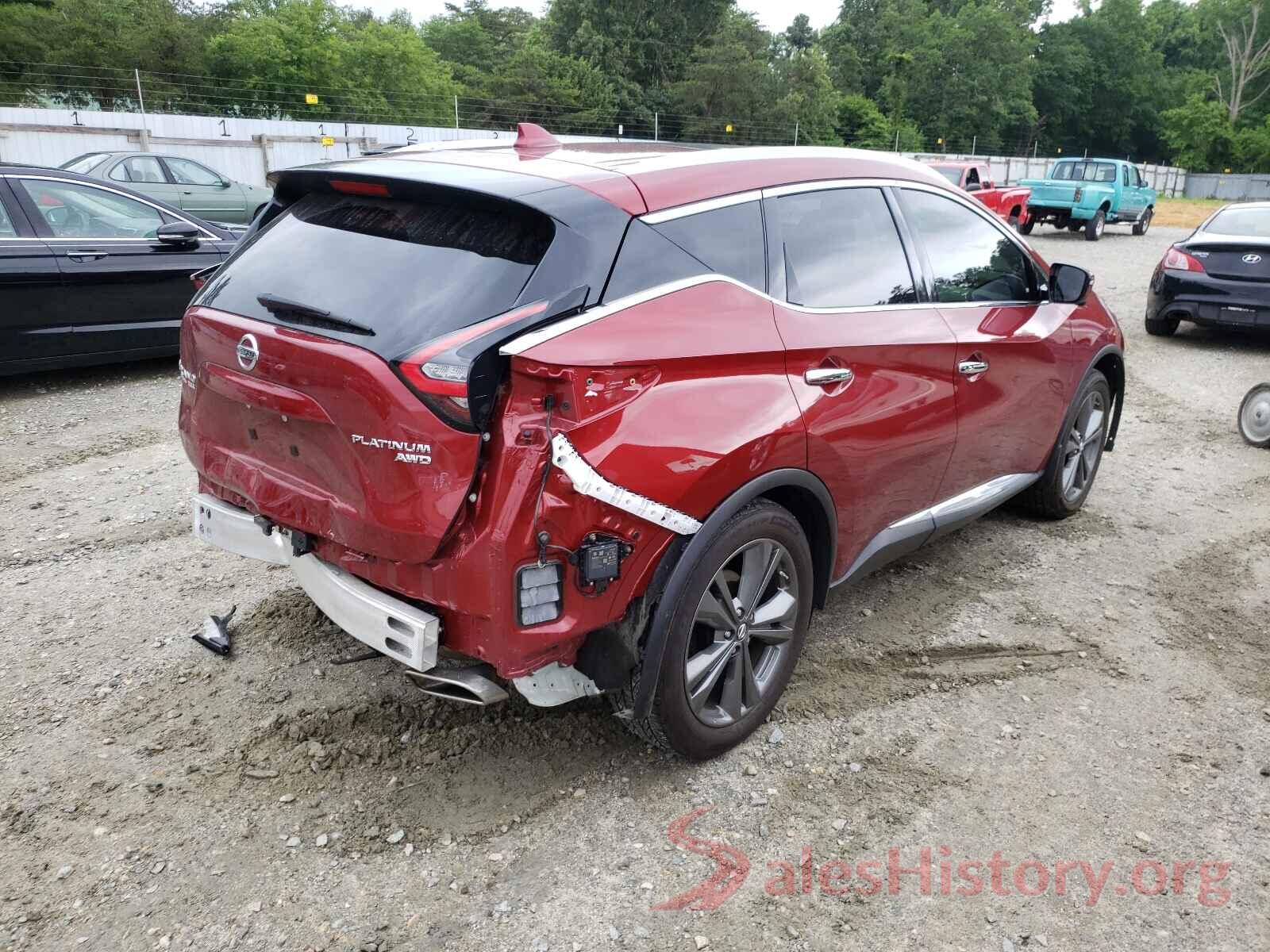 5N1AZ2MS1KN119016 2019 NISSAN MURANO