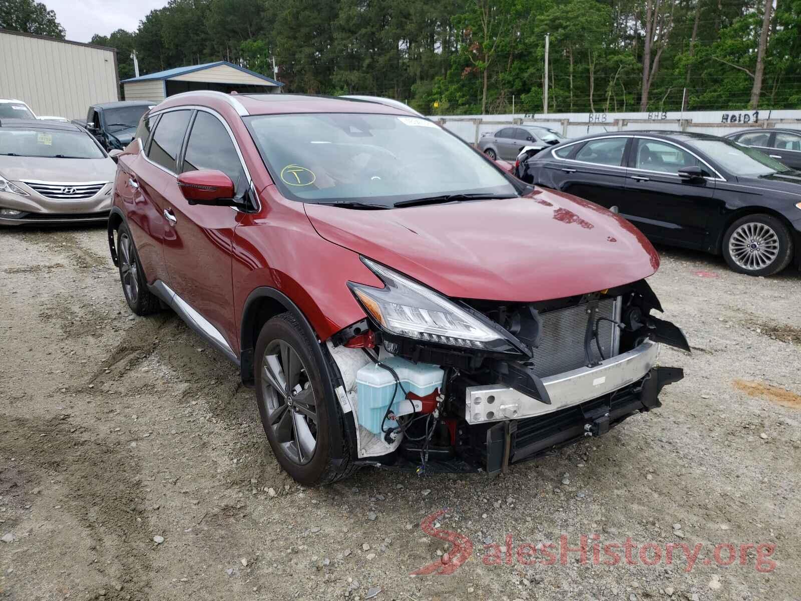 5N1AZ2MS1KN119016 2019 NISSAN MURANO