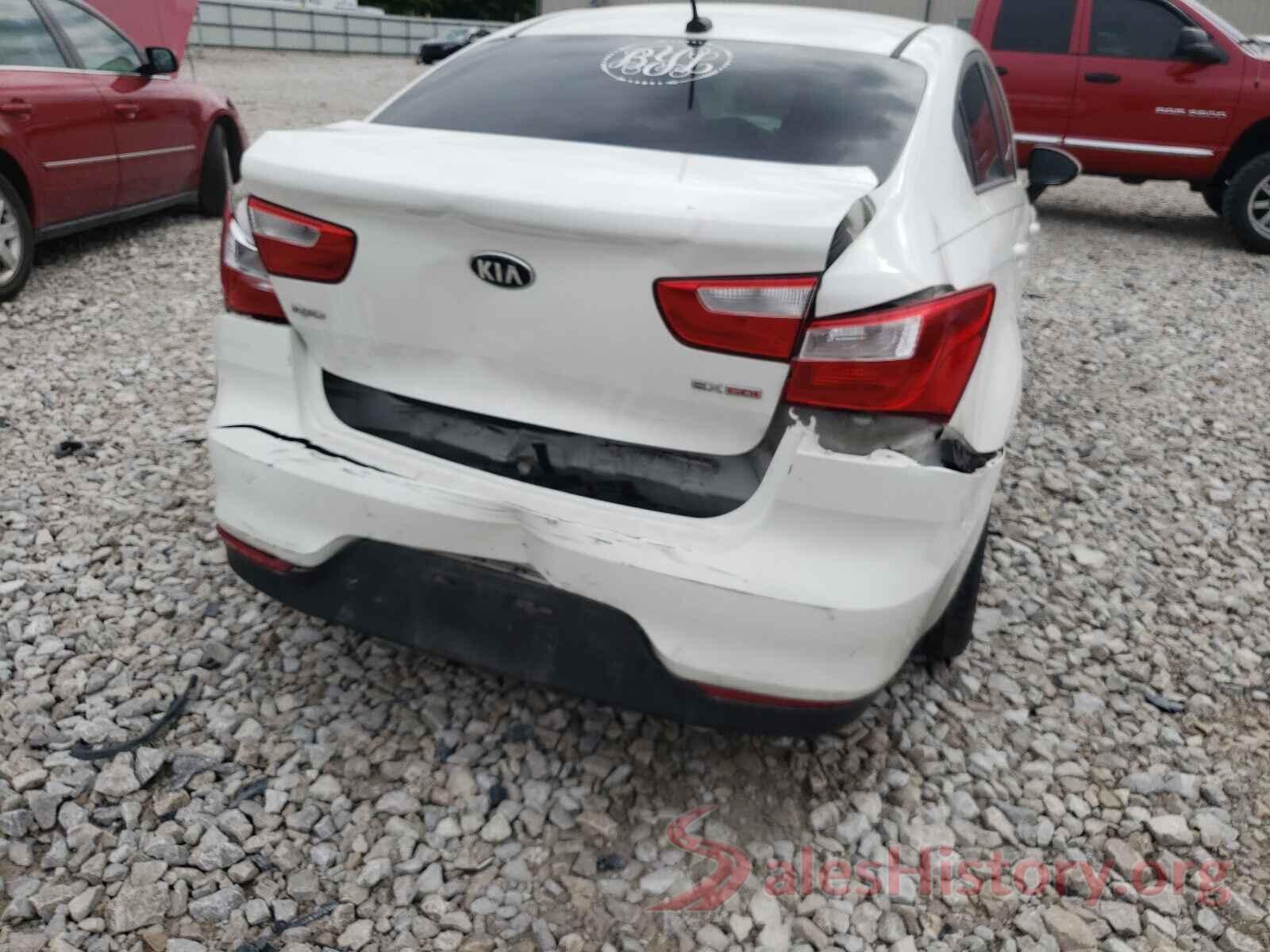 KNADN4A34G6663272 2016 KIA RIO