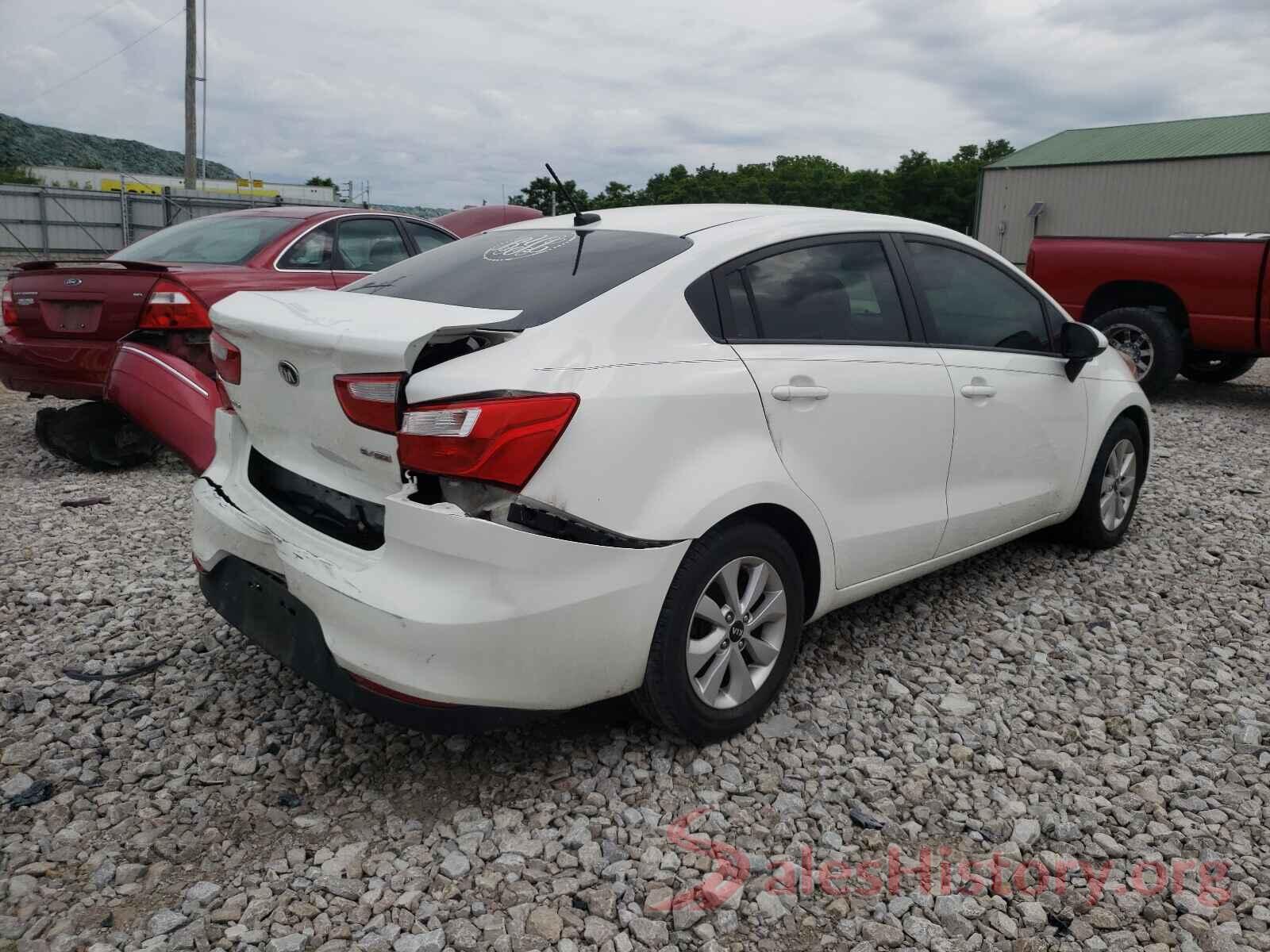 KNADN4A34G6663272 2016 KIA RIO