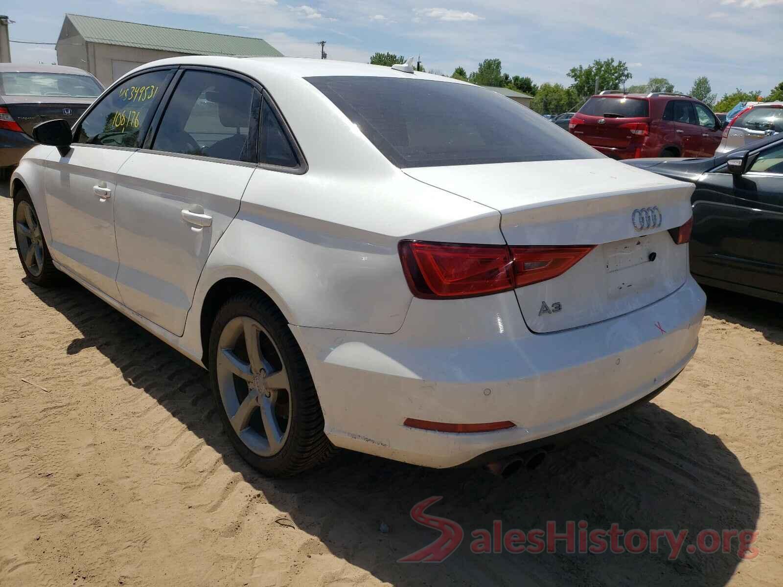 WAUA7GFF8G1032443 2016 AUDI A3