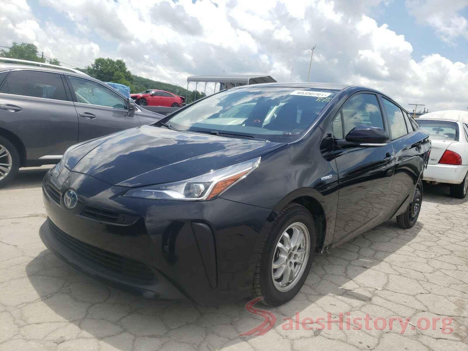 JTDKARFU3L3122553 2020 TOYOTA PRIUS