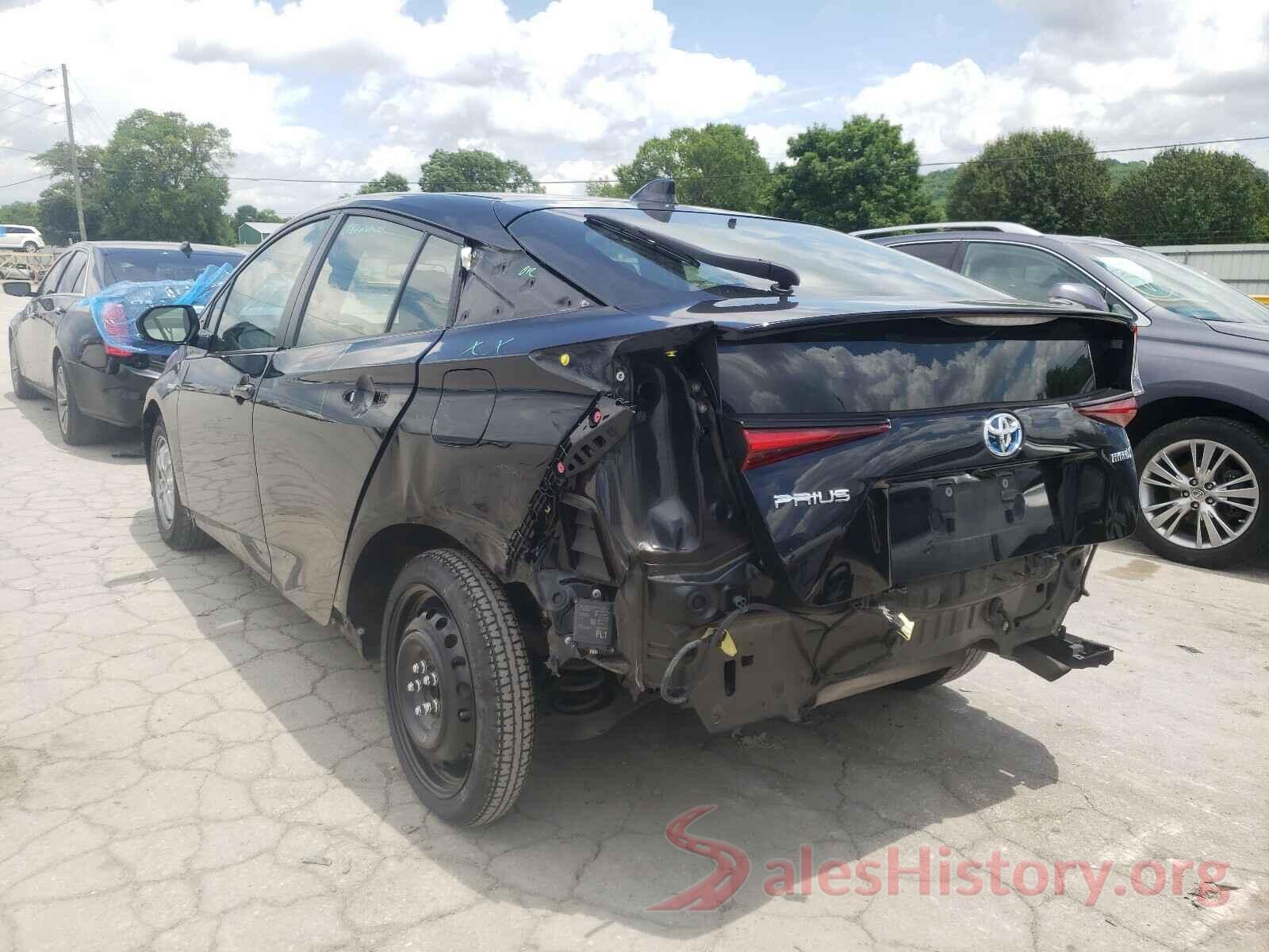 JTDKARFU3L3122553 2020 TOYOTA PRIUS