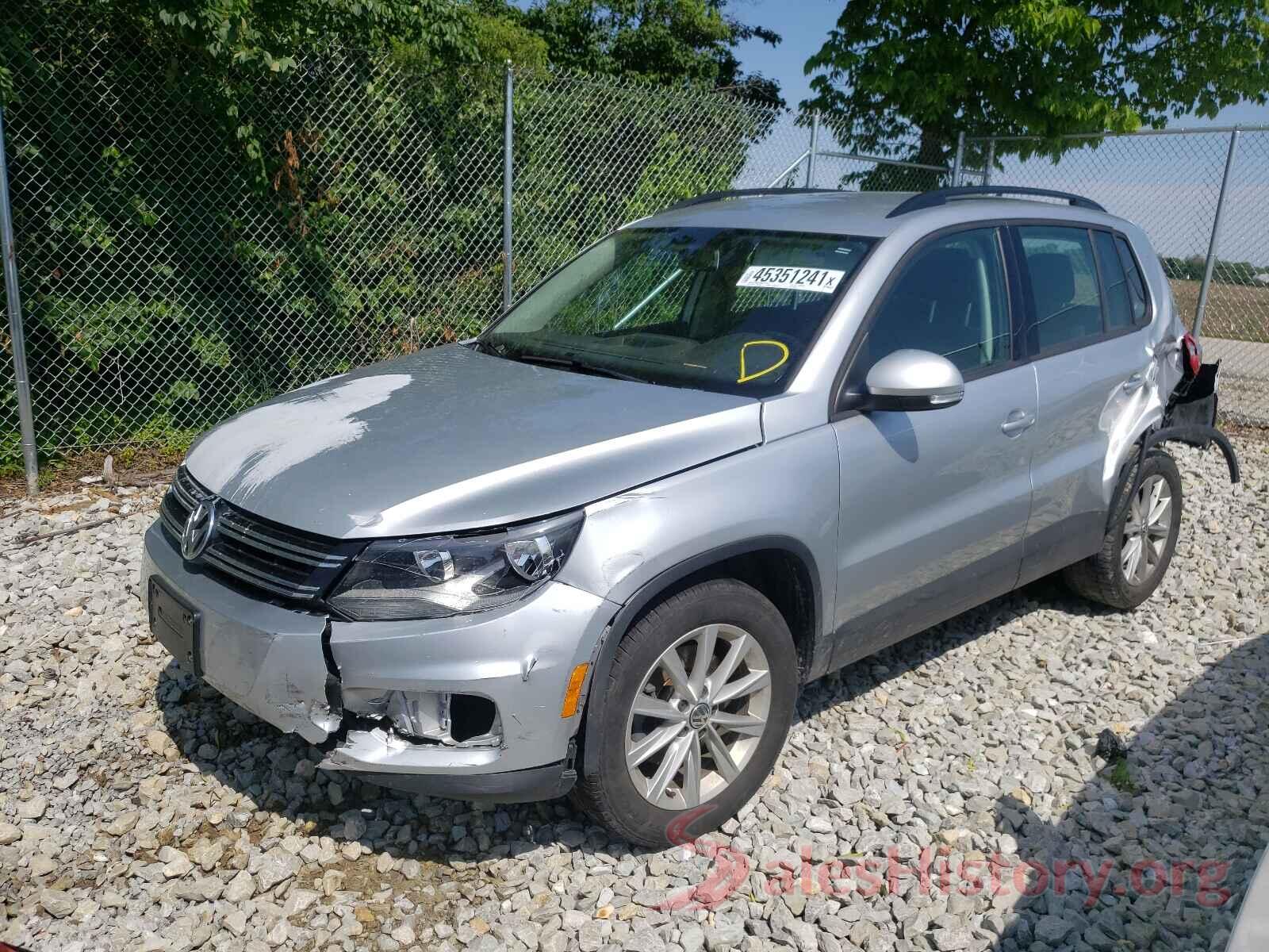 WVGBV7AX3HK054726 2017 VOLKSWAGEN TIGUAN