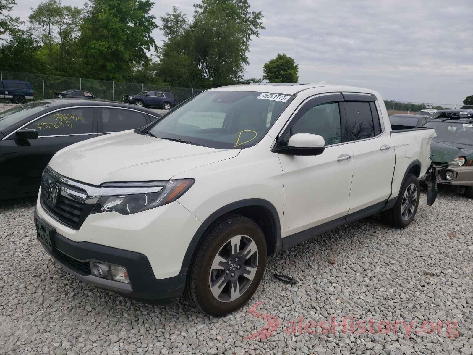 5FPYK3F76KB030909 2019 HONDA RIDGELINE