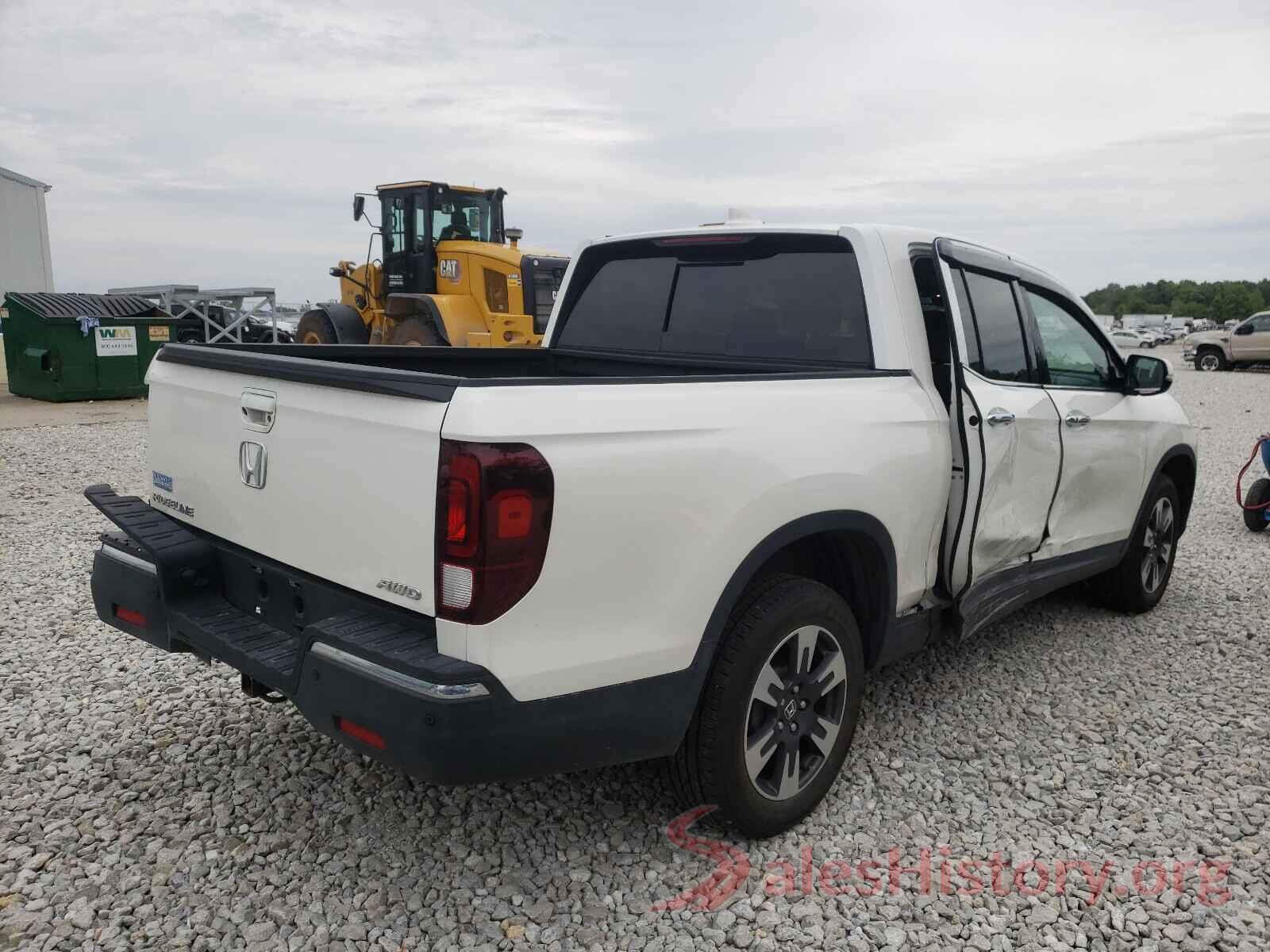 5FPYK3F76KB030909 2019 HONDA RIDGELINE