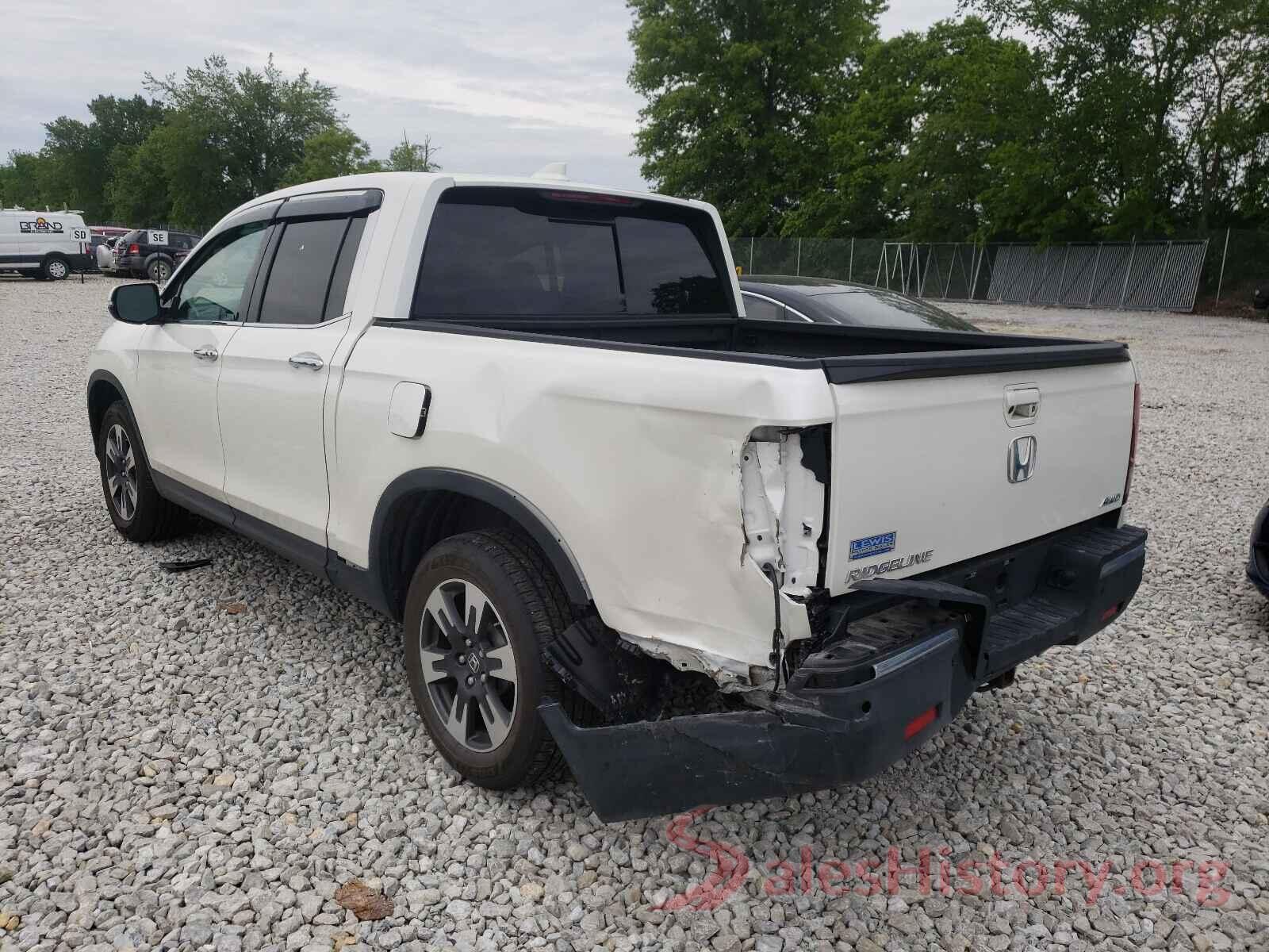 5FPYK3F76KB030909 2019 HONDA RIDGELINE