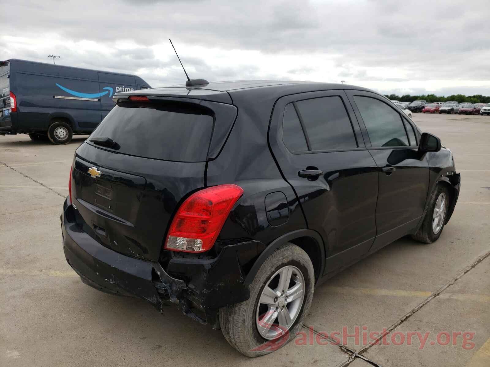 3GNCJKSB4KL323615 2019 CHEVROLET TRAX