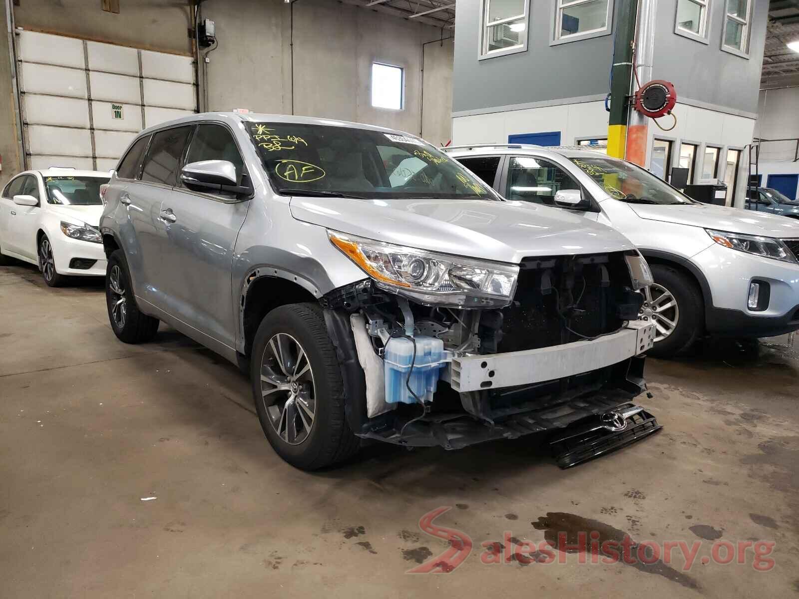 5TDJKRFH3GS328181 2016 TOYOTA HIGHLANDER