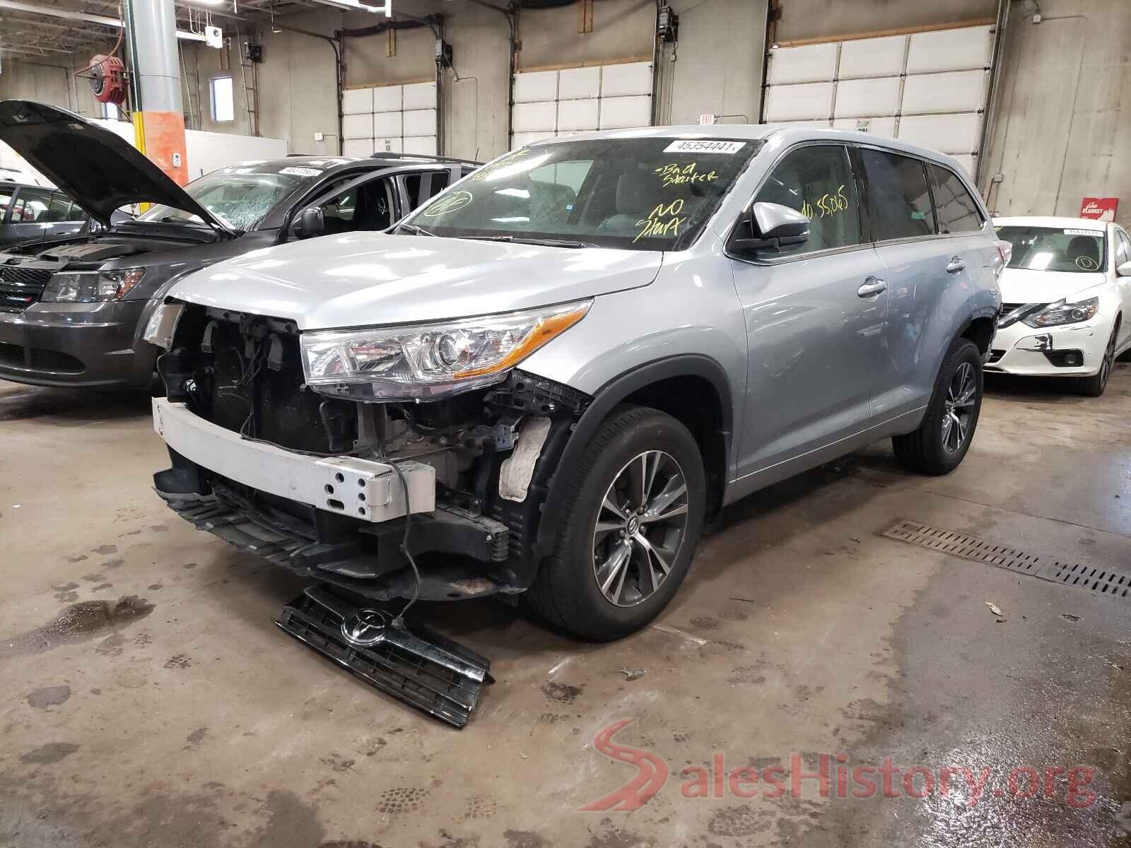 5TDJKRFH3GS328181 2016 TOYOTA HIGHLANDER