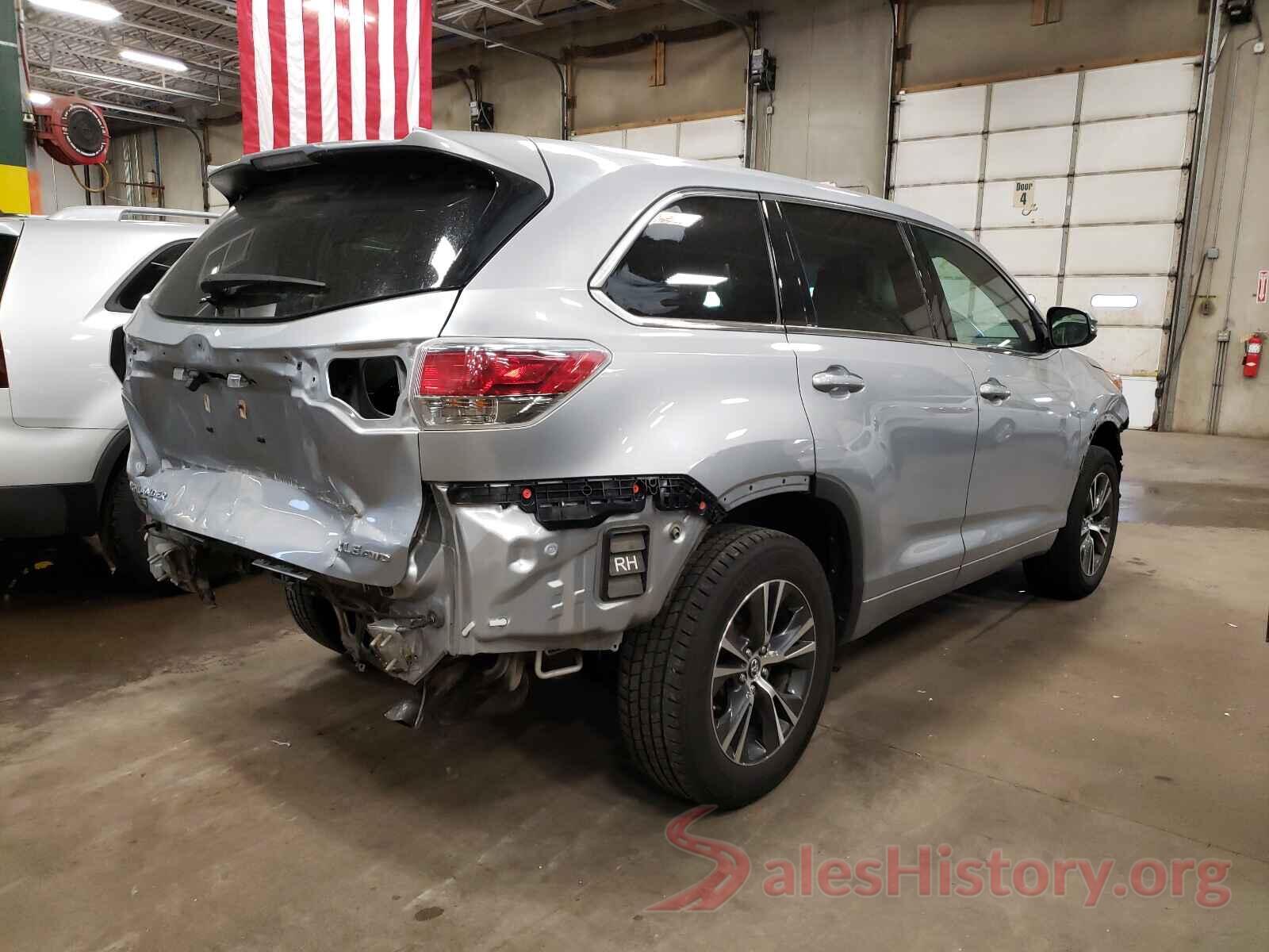 5TDJKRFH3GS328181 2016 TOYOTA HIGHLANDER